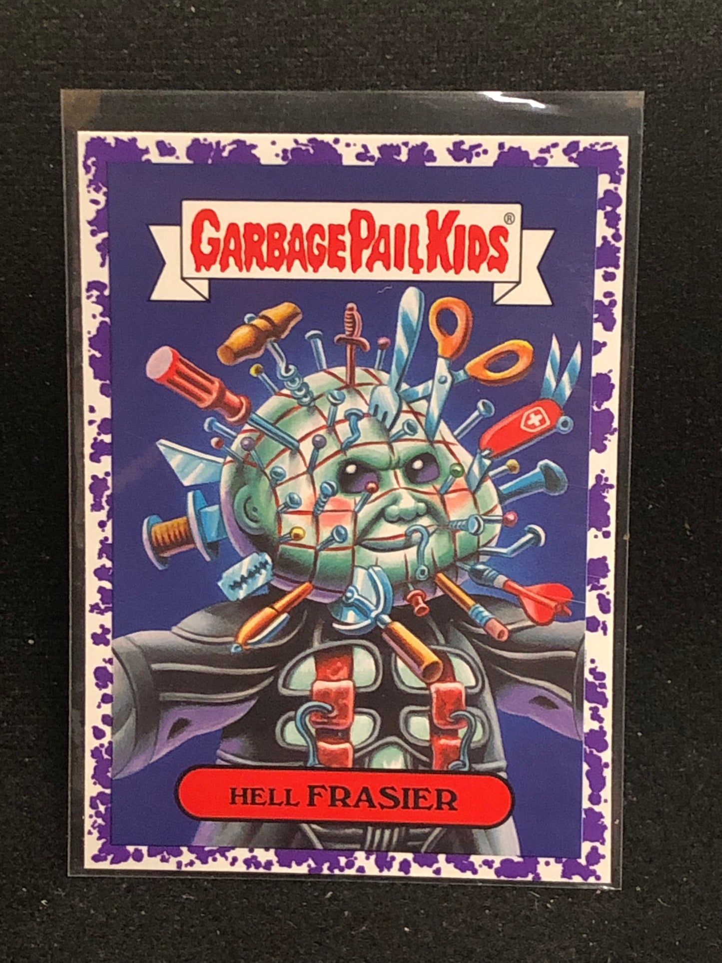 Garbage Pail Kids Oh The Horror-Ible U-PICK Purple Parallel Singles