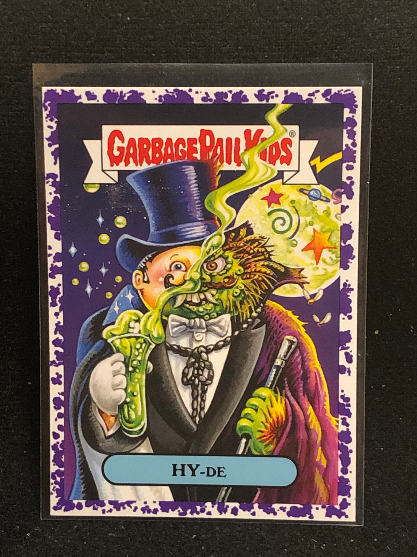 Garbage Pail Kids Oh The Horror-Ible U-PICK Purple Parallel Singles