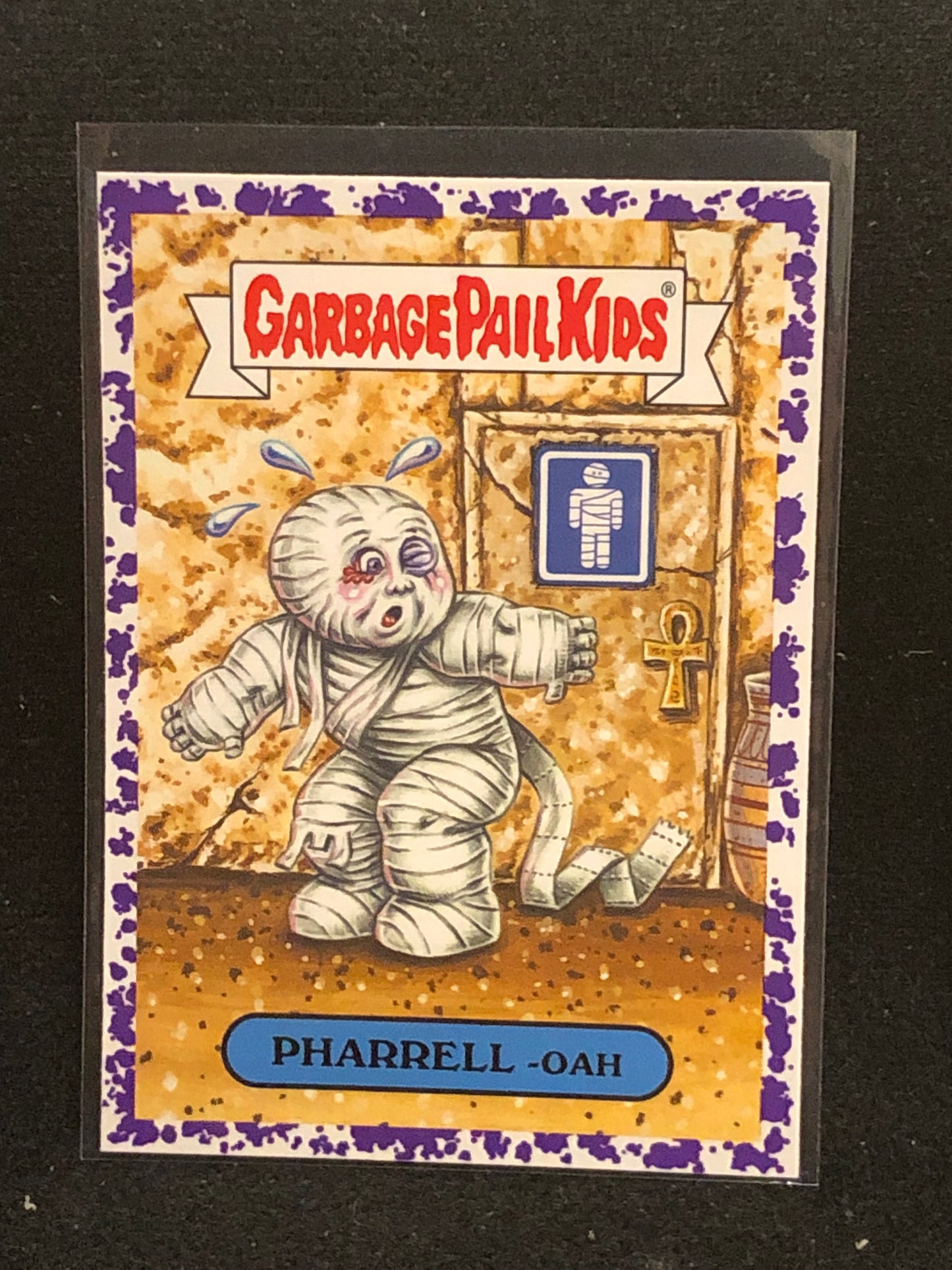 Garbage Pail Kids Oh The Horror-Ible U-PICK Purple Parallel Singles