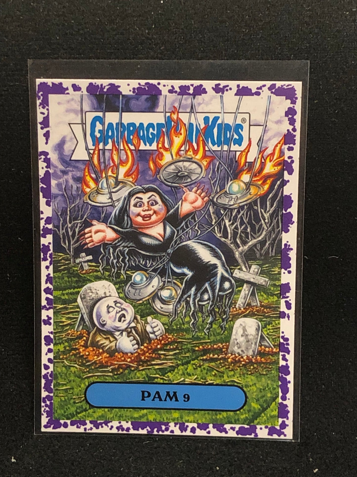 Garbage Pail Kids Oh The Horror-Ible U-PICK Purple Parallel Singles