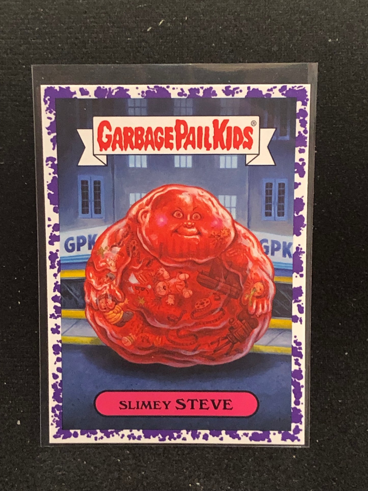 Garbage Pail Kids Oh The Horror-Ible U-PICK Purple Parallel Singles