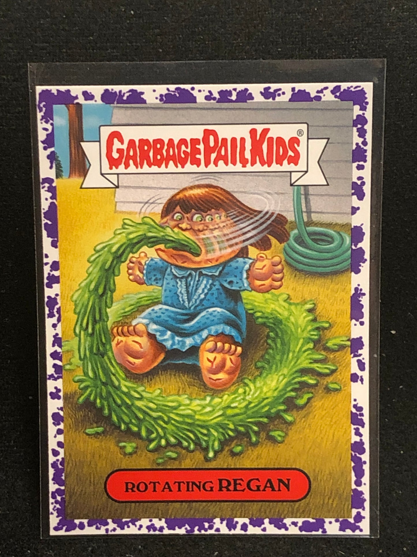 Garbage Pail Kids Oh The Horror-Ible U-PICK Purple Parallel Singles