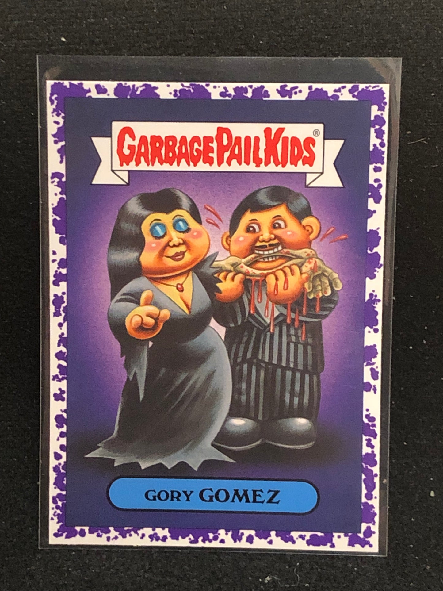 Garbage Pail Kids Oh The Horror-Ible U-PICK Purple Parallel Singles