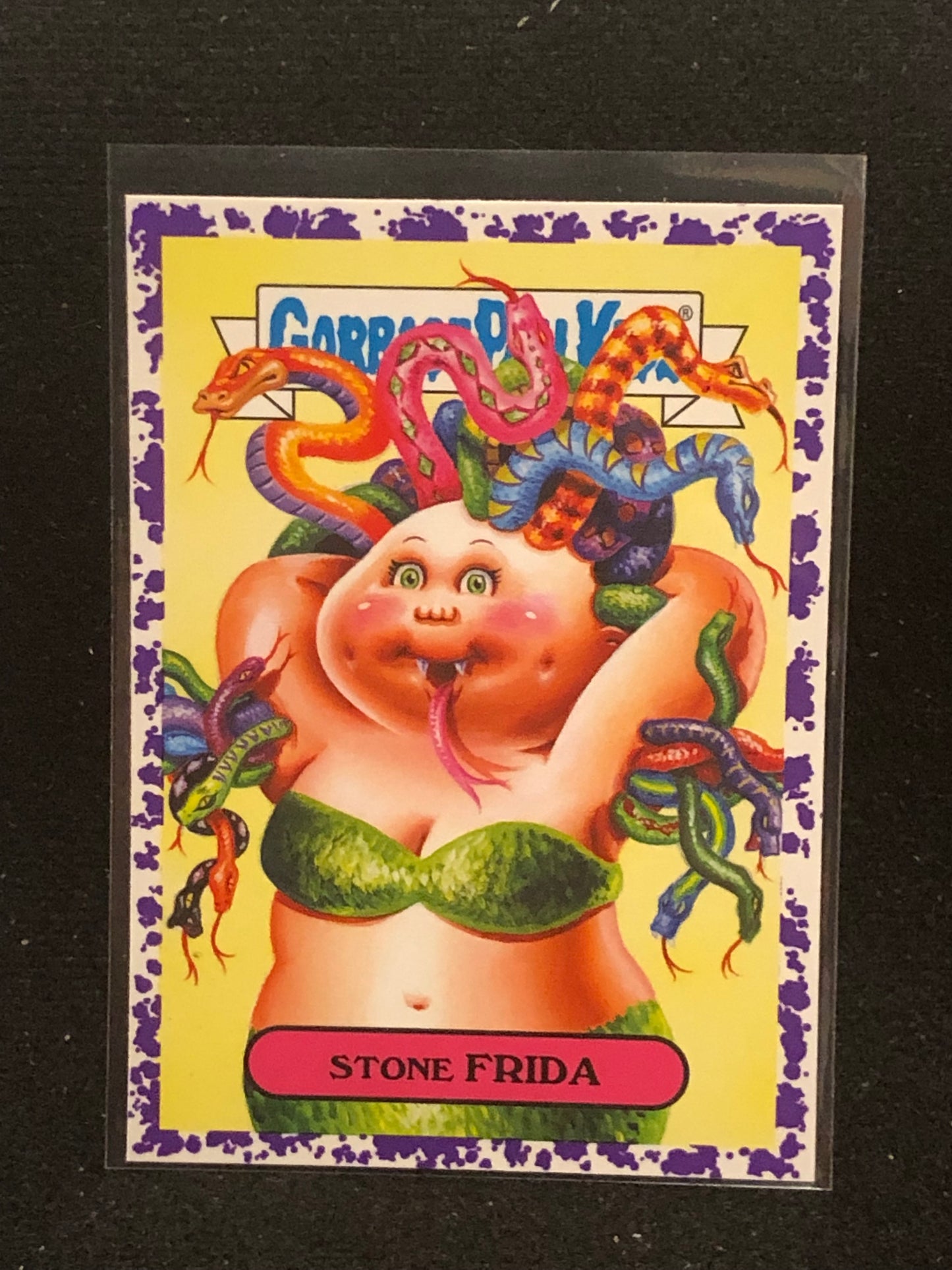 Garbage Pail Kids Oh The Horror-Ible U-PICK Purple Parallel Singles