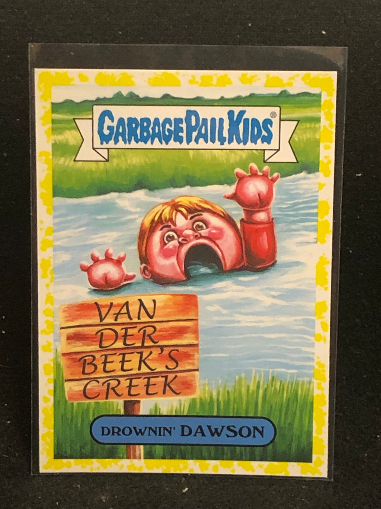 Garbage Pail Kids We Hate The 90's U-PICK Yellow Parallel Singles