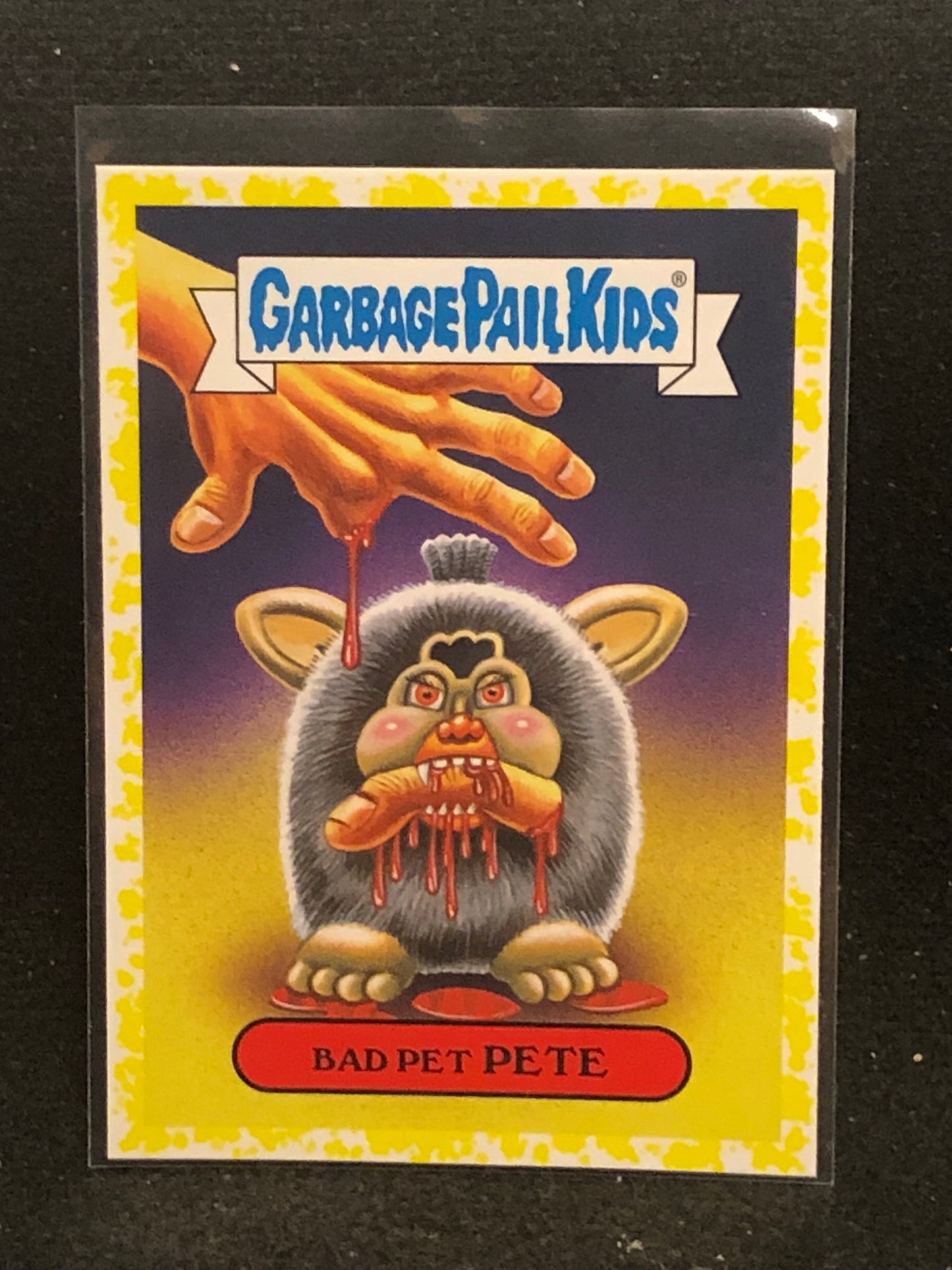 Garbage Pail Kids We Hate The 90's U-PICK Yellow Parallel Singles