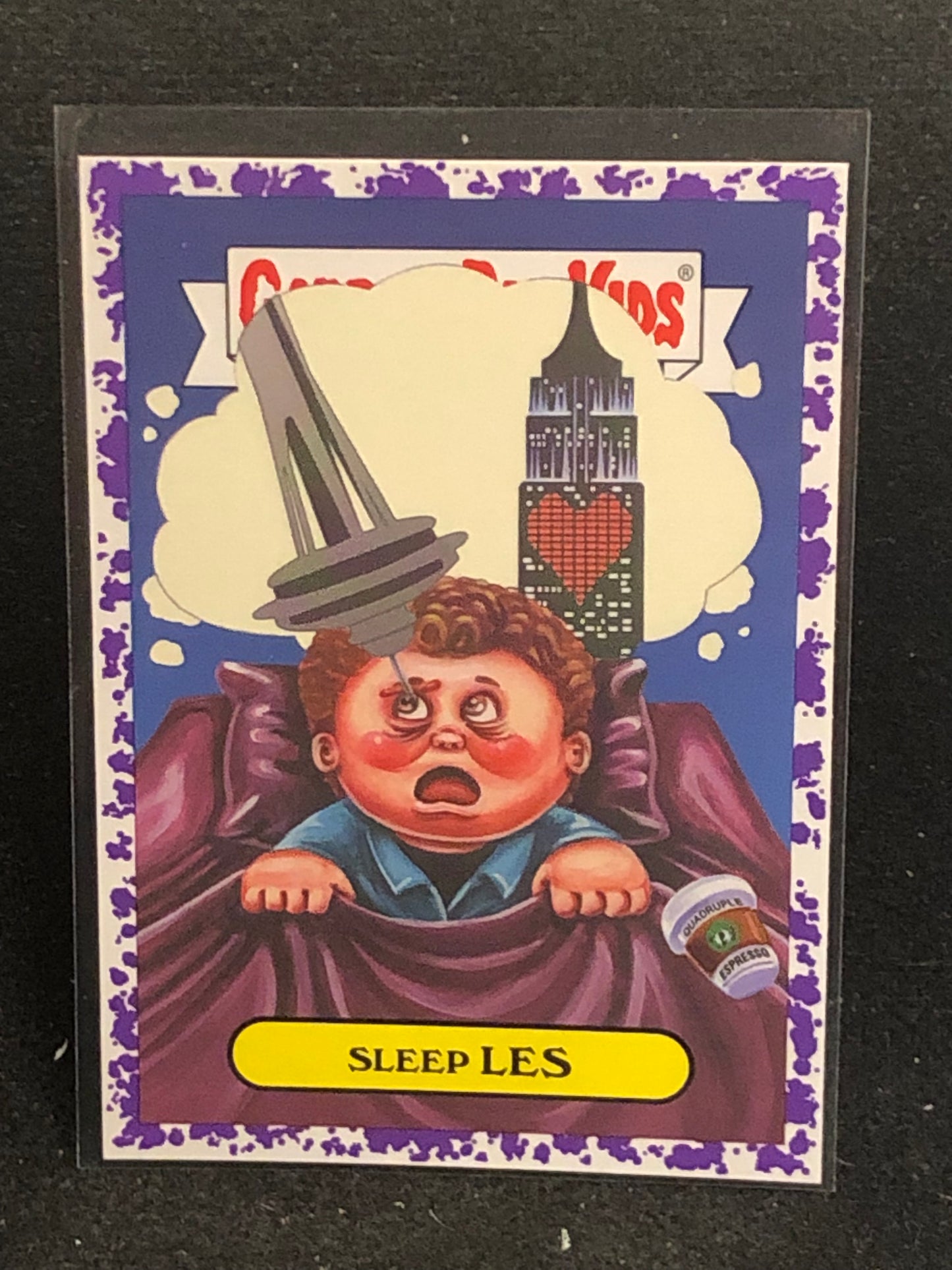 Garbage Pail Kids We Hate The 90's U-PICK Purple Parallel Singles