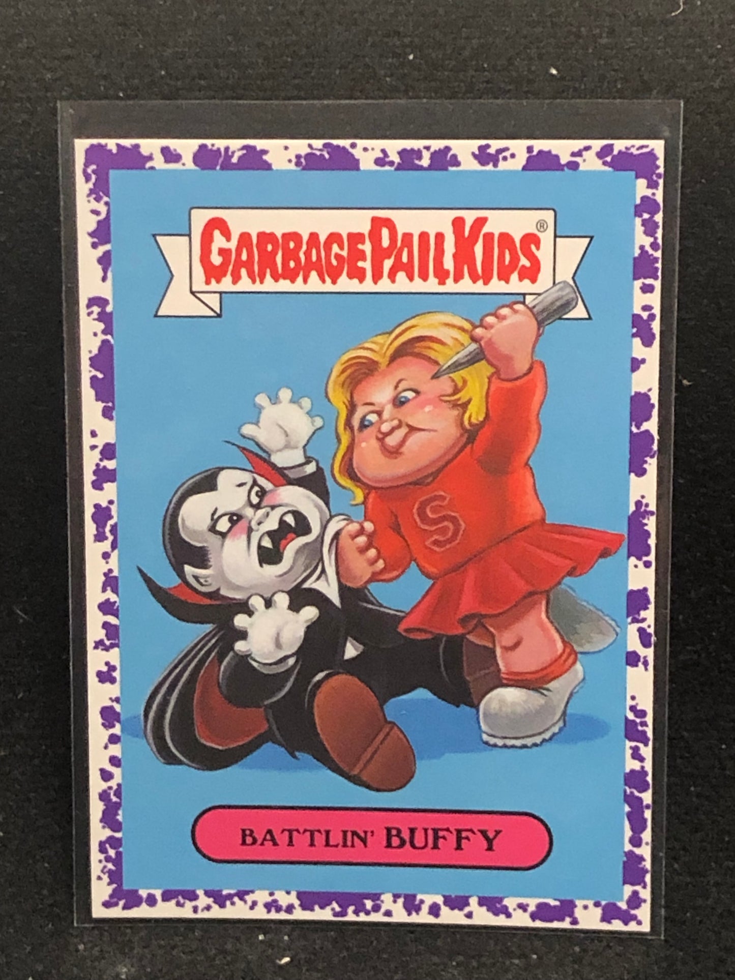 Garbage Pail Kids We Hate The 90's U-PICK Purple Parallel Singles