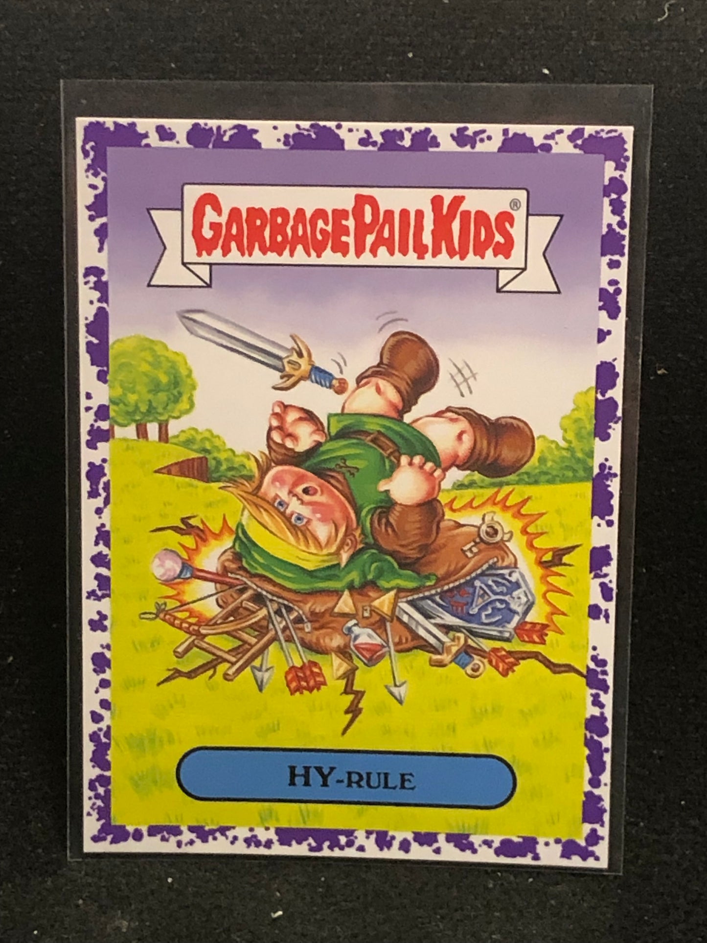 Garbage Pail Kids We Hate The 90's U-PICK Purple Parallel Singles