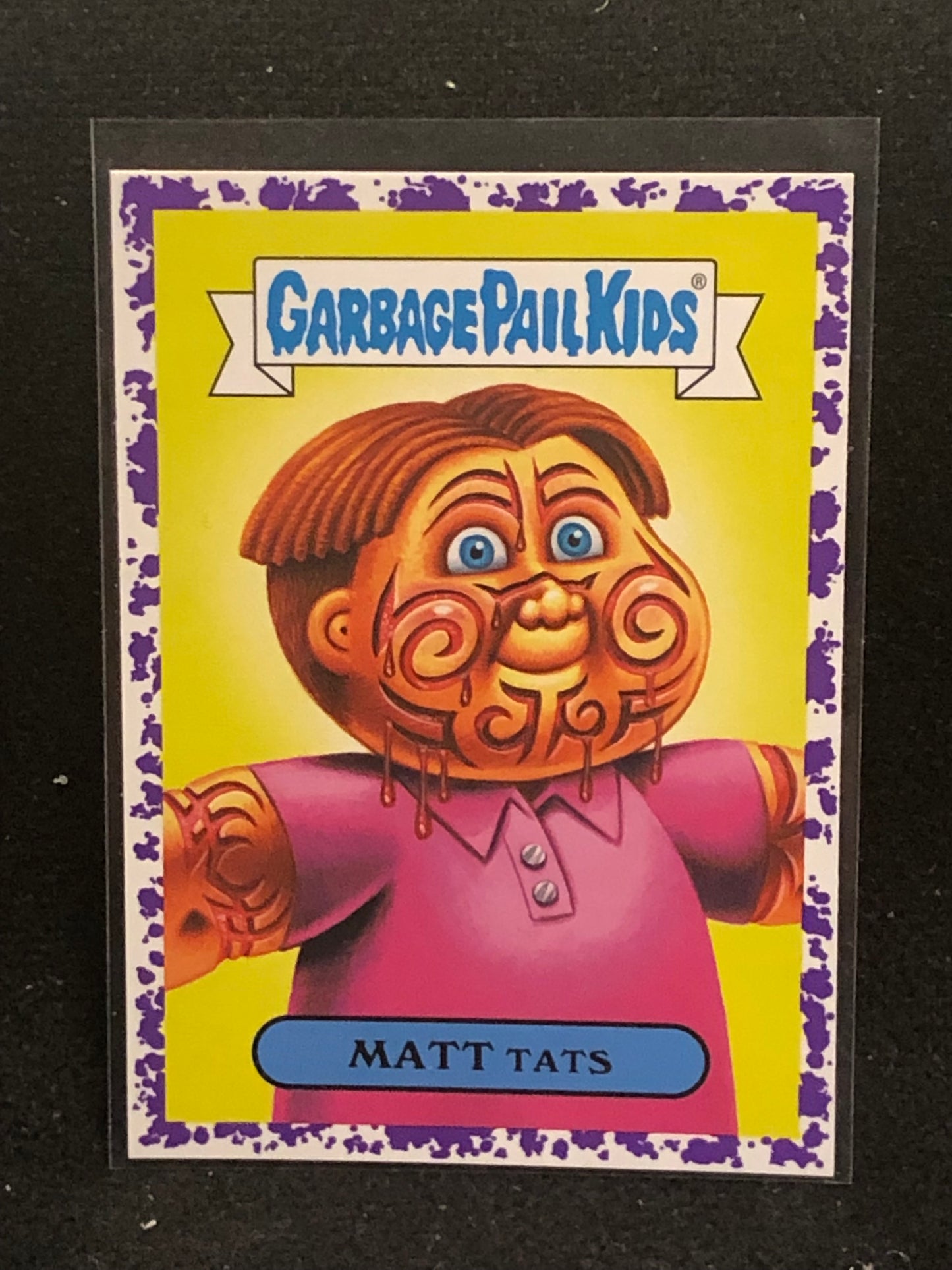 Garbage Pail Kids We Hate The 90's U-PICK Purple Parallel Singles