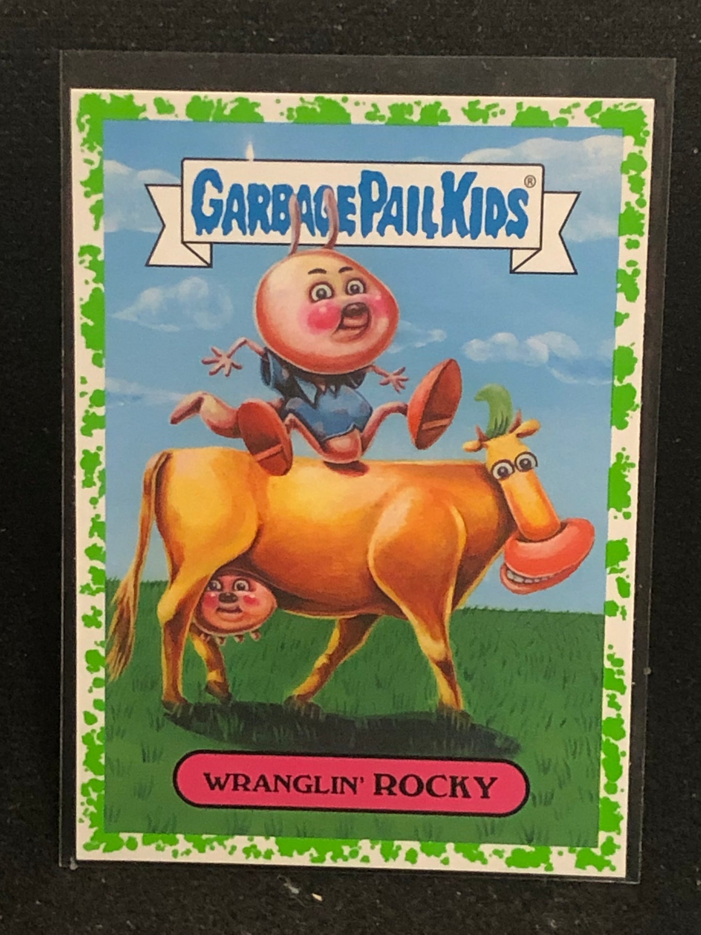 Garbage Pail Kids We Hate The 90's U-PICK Green Parallel Singles