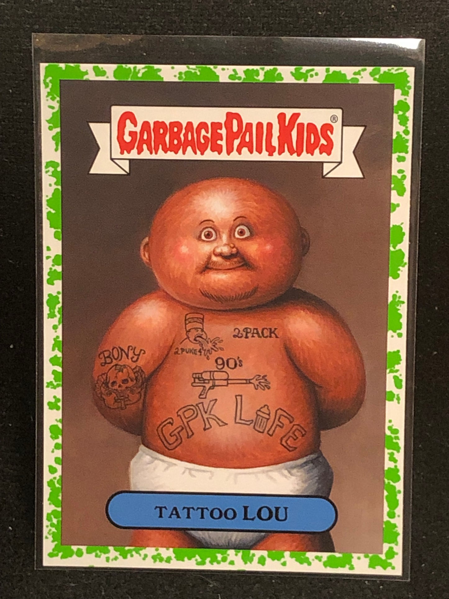 Garbage Pail Kids We Hate The 90's U-PICK Green Parallel Singles