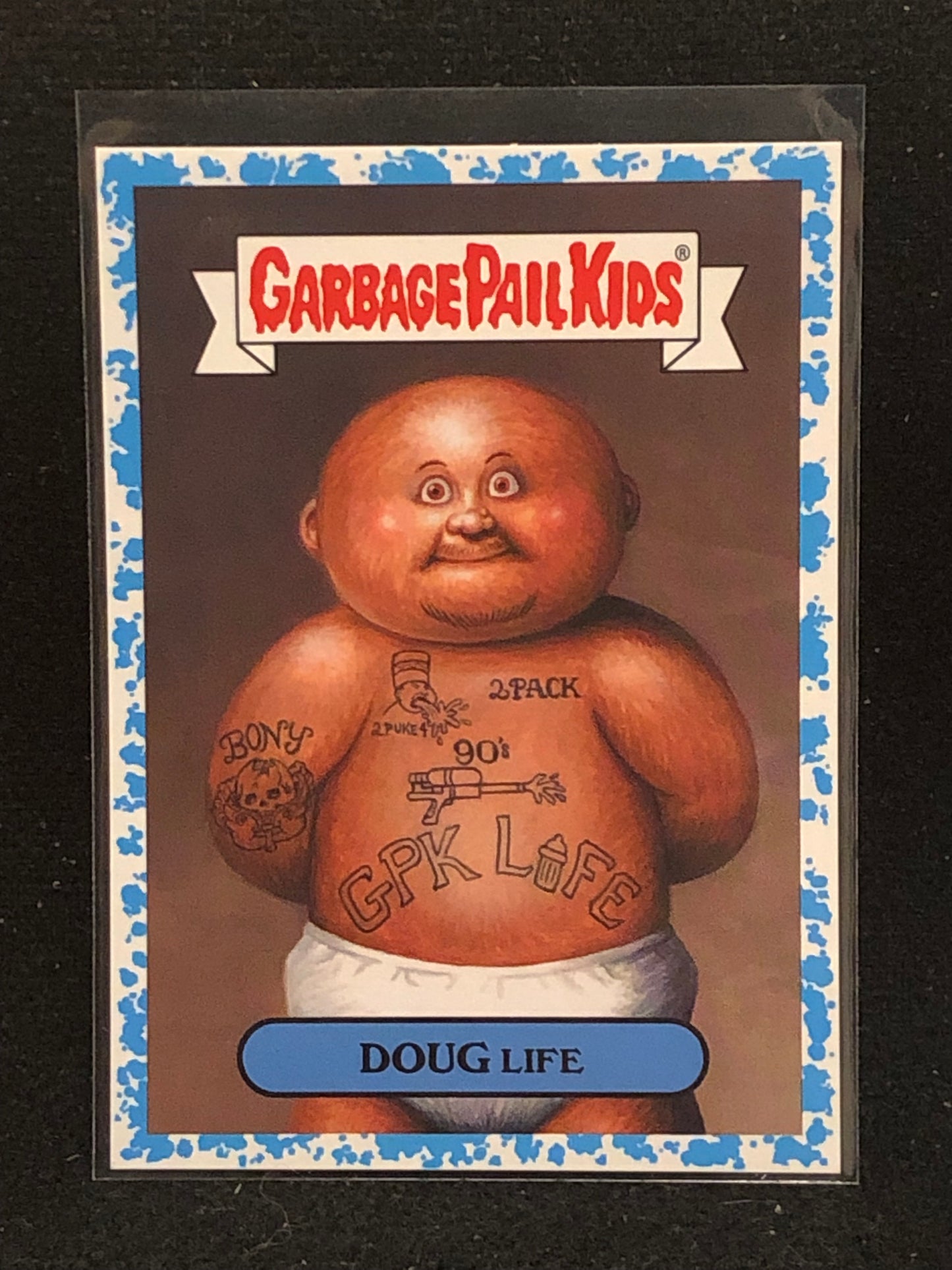 Garbage Pail Kids We Hate The 90's U-PICK Blue Parallel Singles