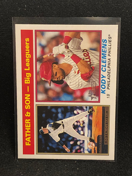 2025 Topps Heritage Baseball U-PICK Father & Son Singles