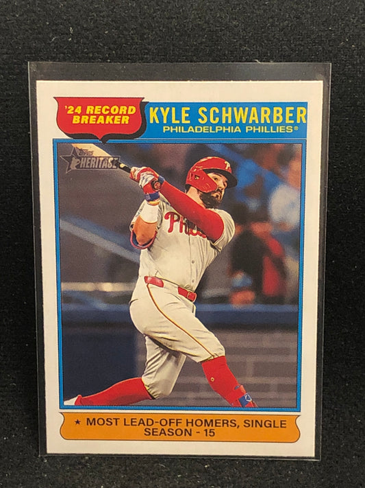 2025 Topps Heritage Baseball U-PICK Record Breakers Singles