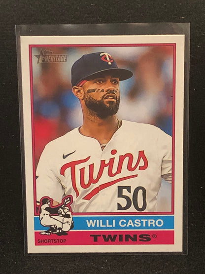 2025 Topps Heritage Baseball U-PICK Base Singles #1-250