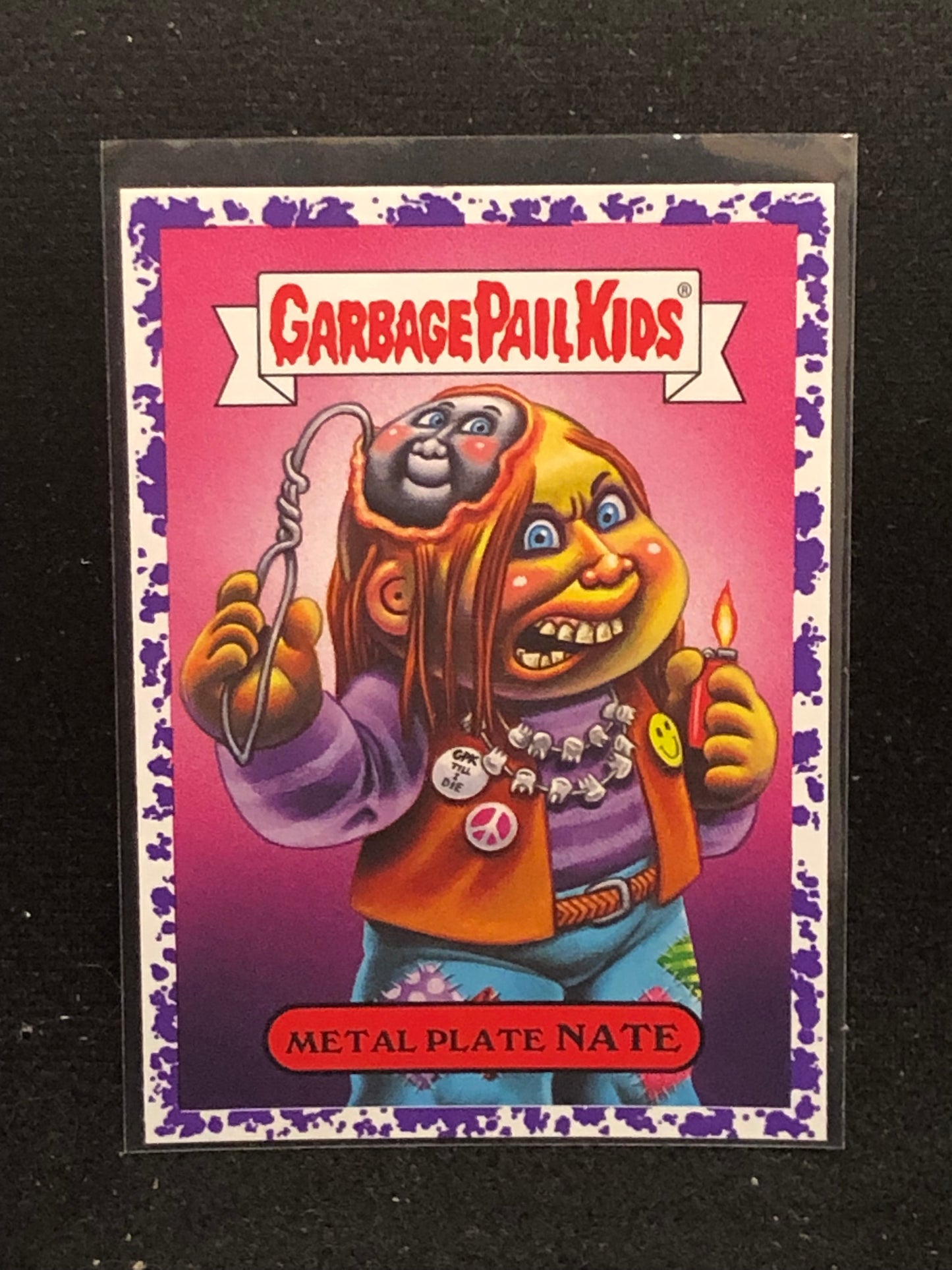 Garbage Pail Kids Revenge Of Oh The Horror-Ible U-PICK Purple Parallel Singles