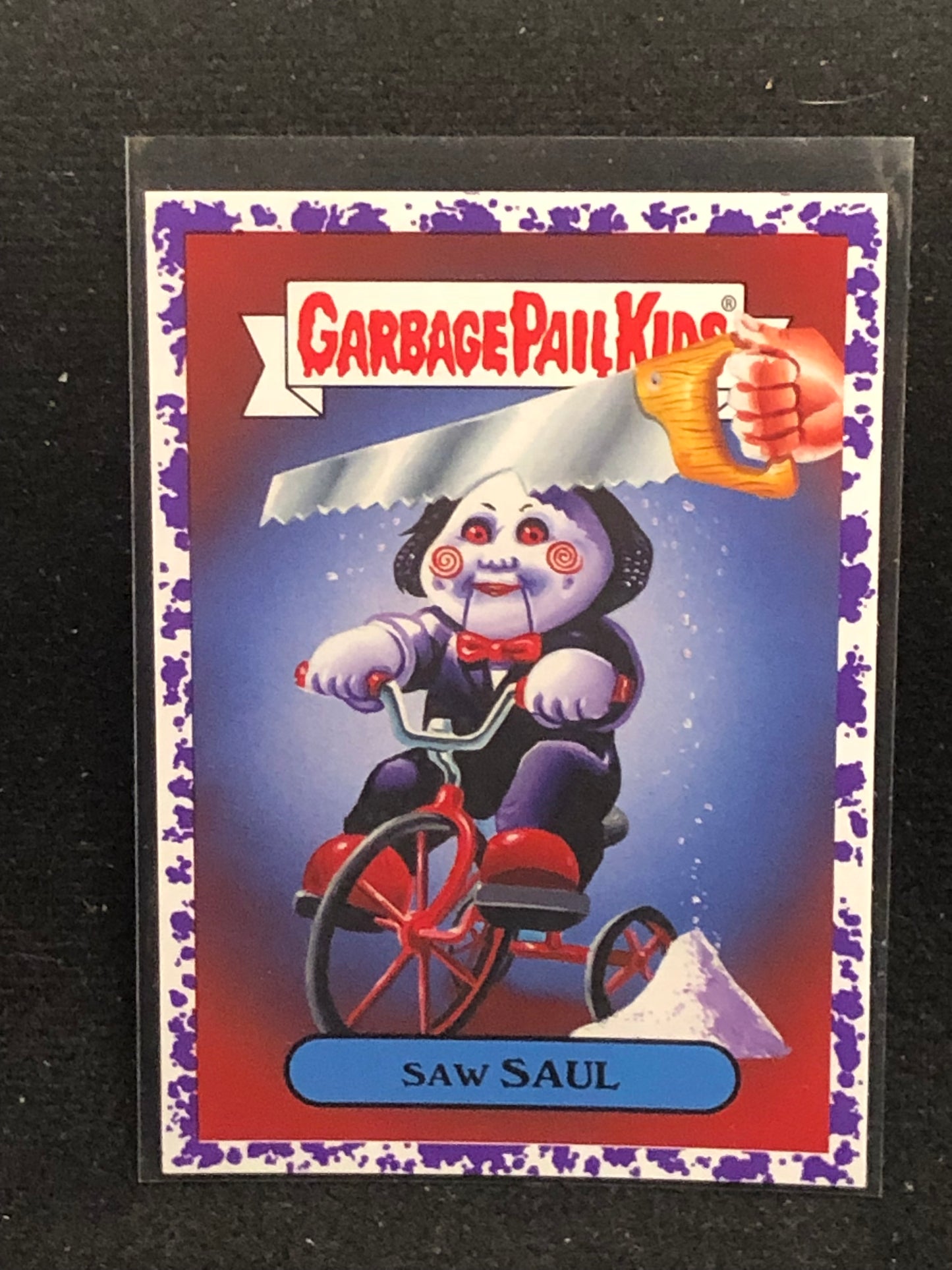 Garbage Pail Kids Revenge Of Oh The Horror-Ible U-PICK Purple Parallel Singles