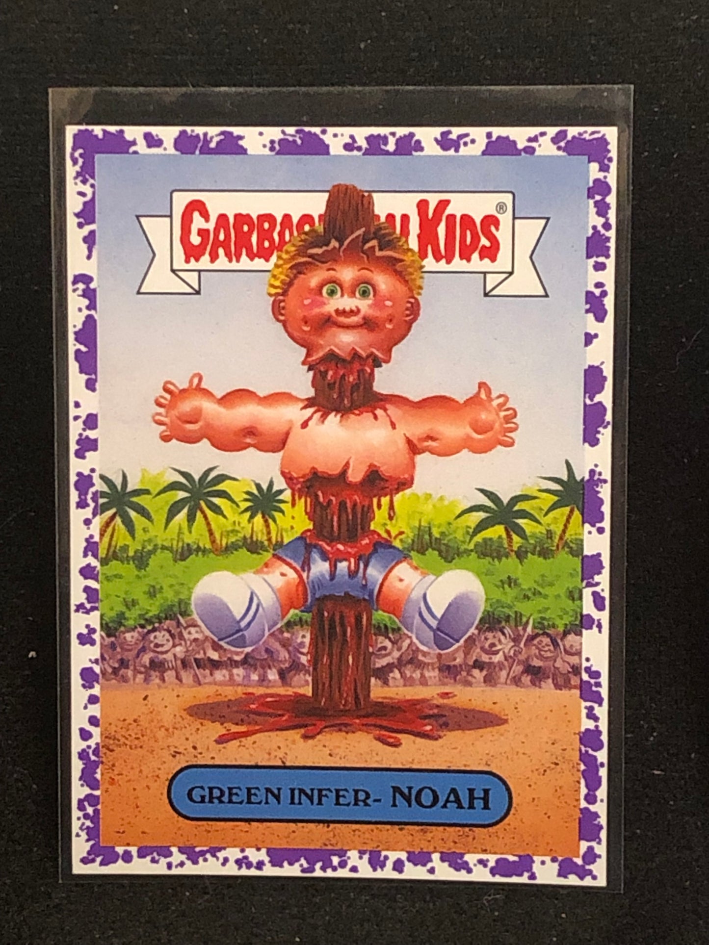 Garbage Pail Kids Revenge Of Oh The Horror-Ible U-PICK Purple Parallel Singles