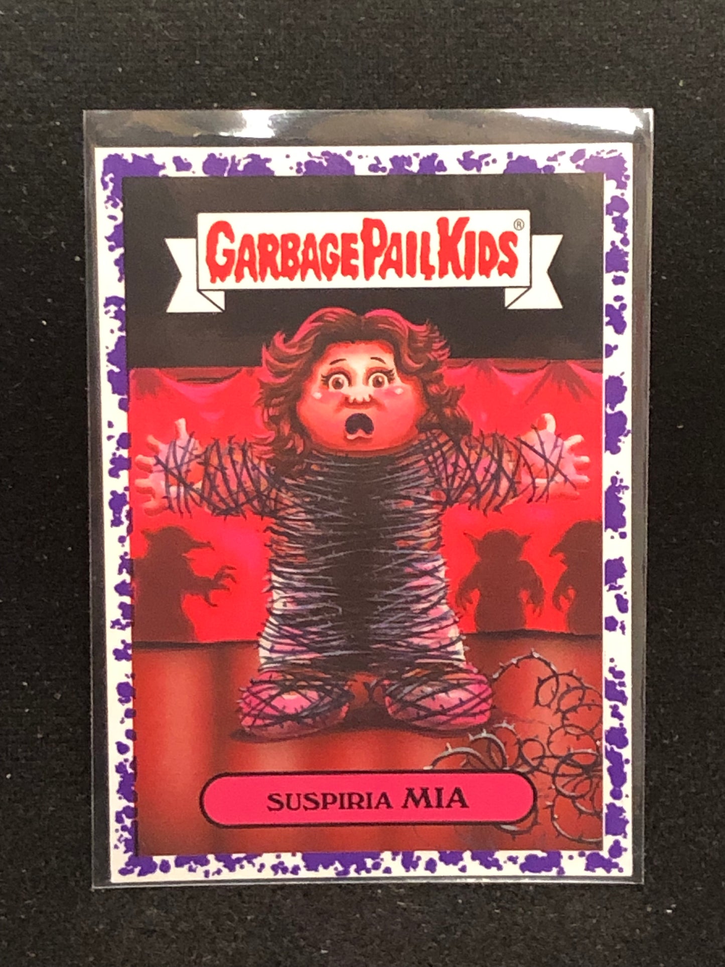 Garbage Pail Kids Revenge Of Oh The Horror-Ible U-PICK Purple Parallel Singles