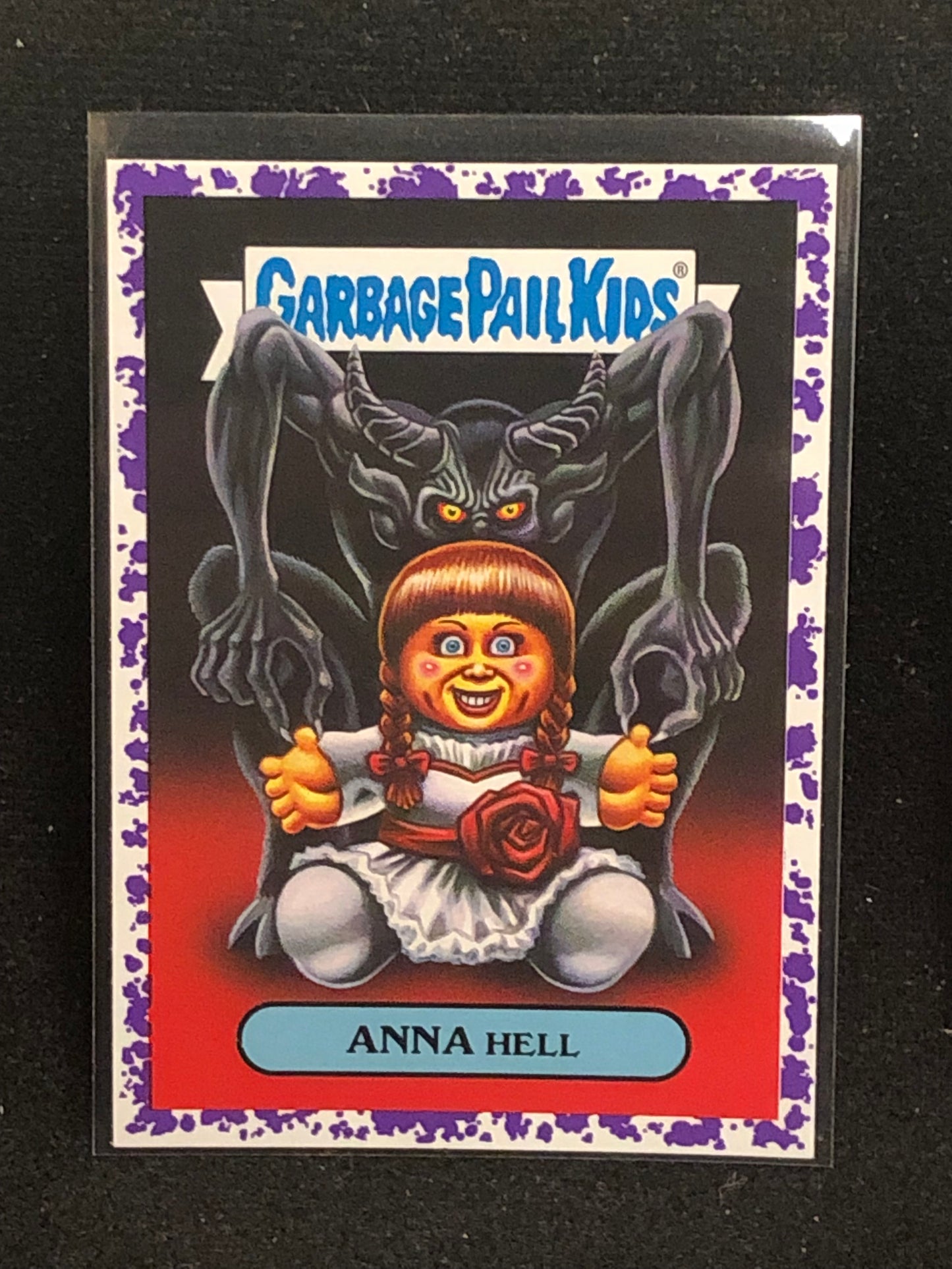 Garbage Pail Kids Revenge Of Oh The Horror-Ible U-PICK Purple Parallel Singles