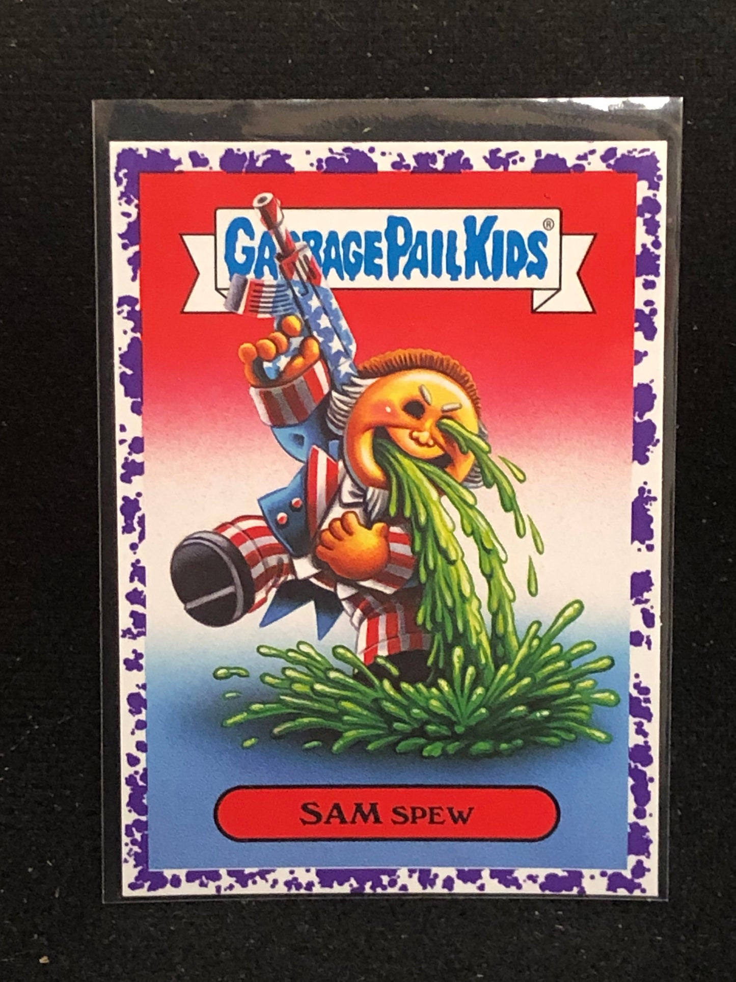 Garbage Pail Kids Revenge Of Oh The Horror-Ible U-PICK Purple Parallel Singles