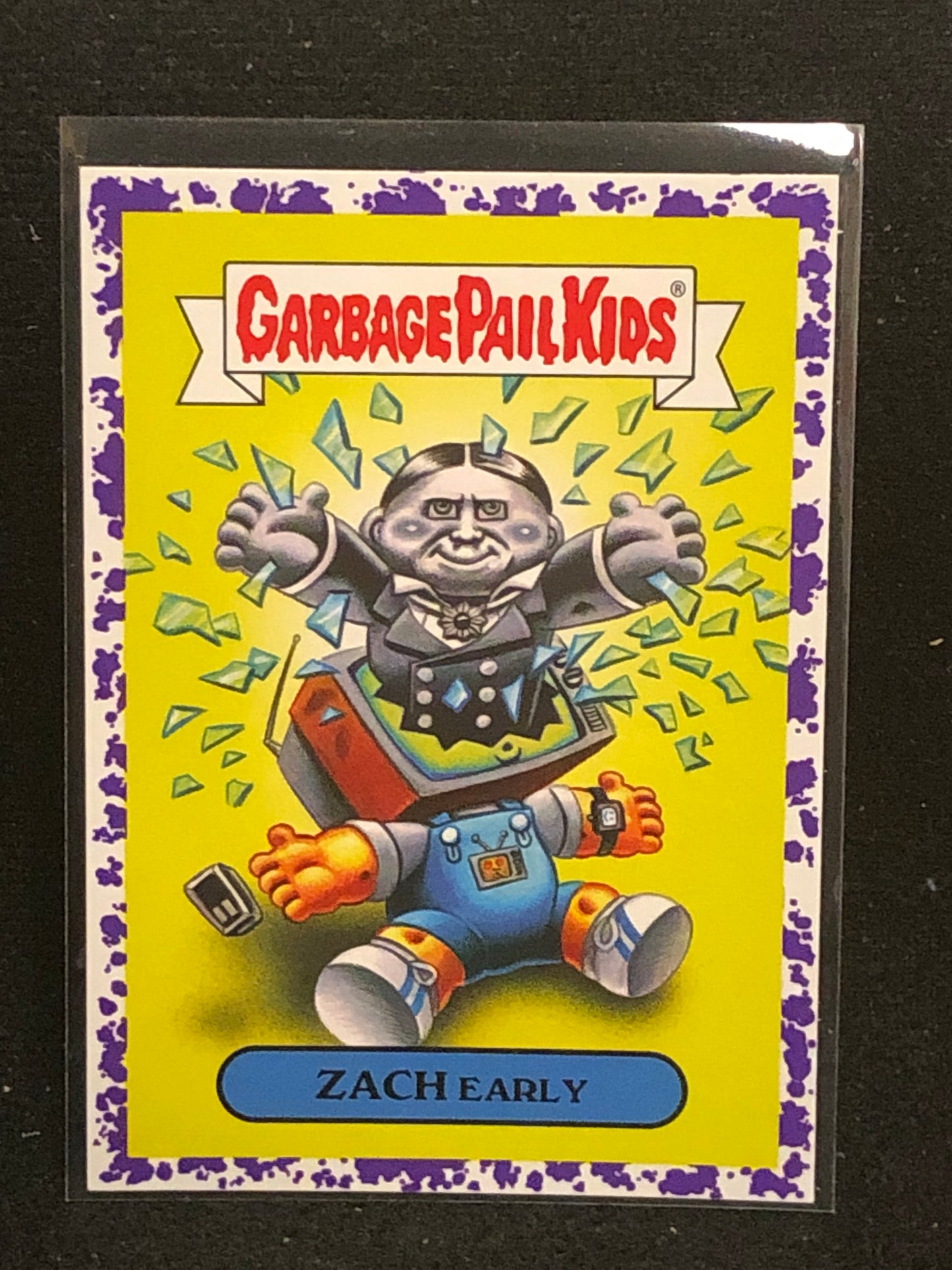 Garbage Pail Kids Revenge Of Oh The Horror-Ible U-PICK Purple Parallel Singles