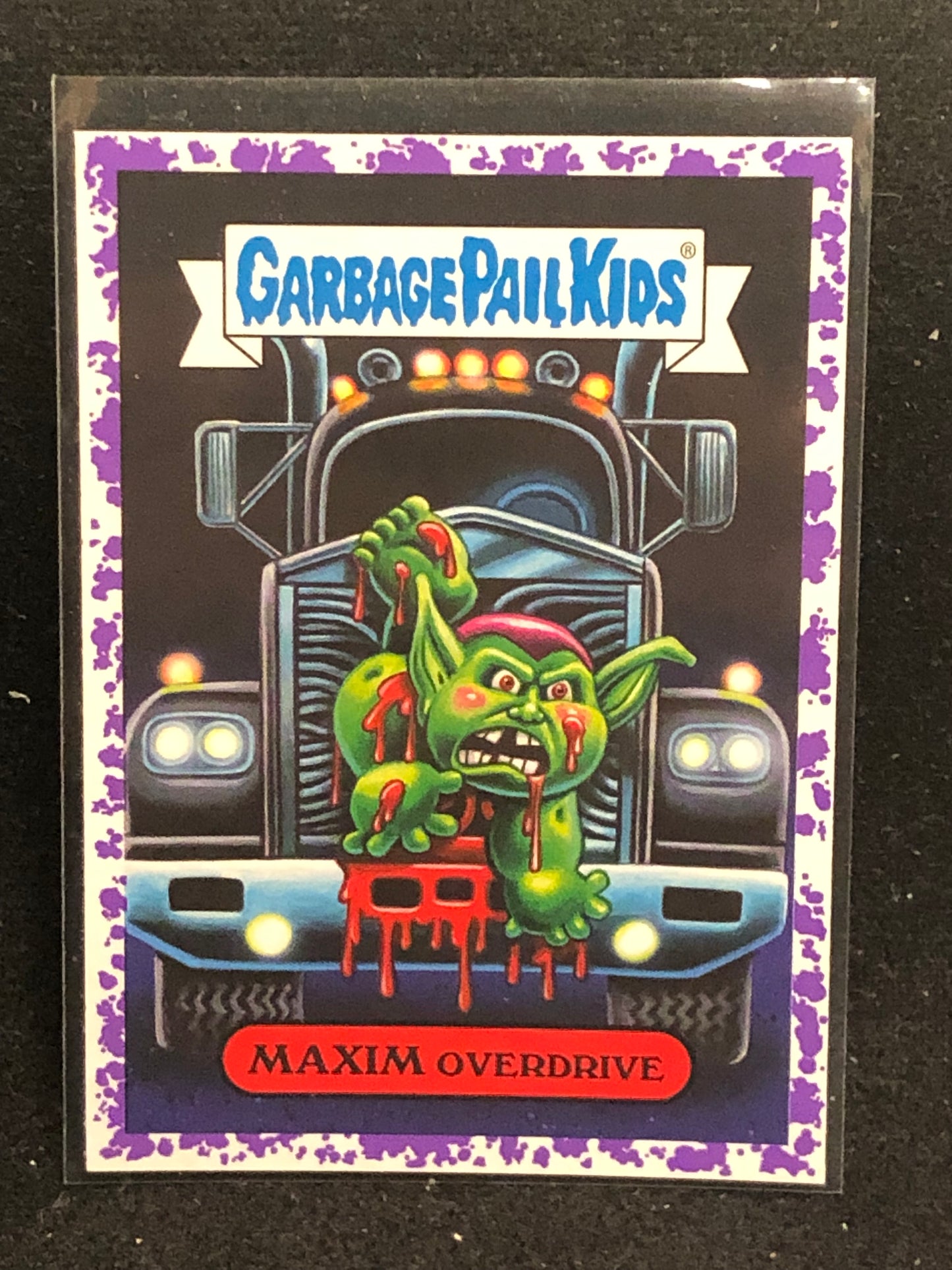 Garbage Pail Kids Revenge Of Oh The Horror-Ible U-PICK Purple Parallel Singles