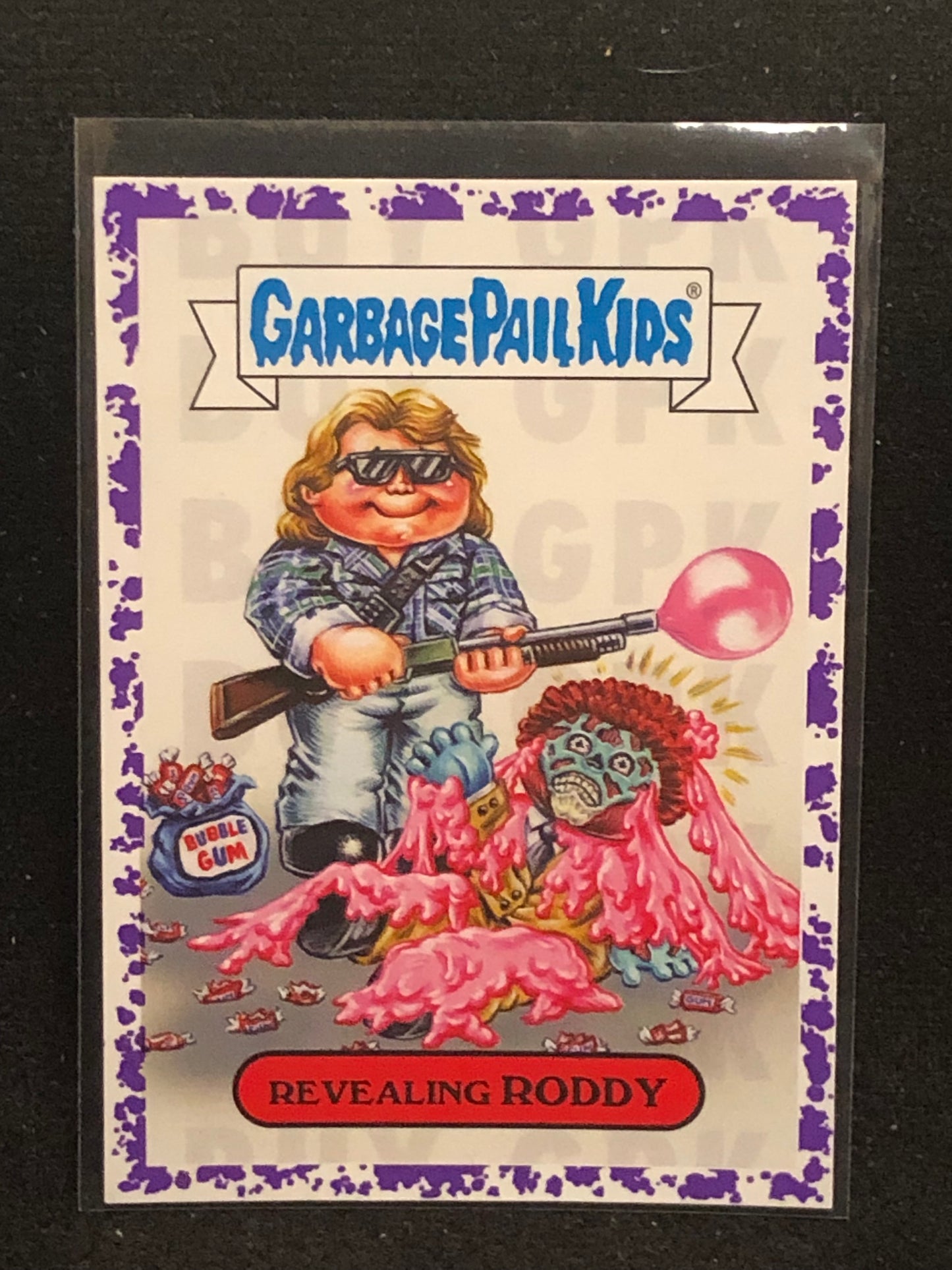 Garbage Pail Kids Revenge Of Oh The Horror-Ible U-PICK Purple Parallel Singles