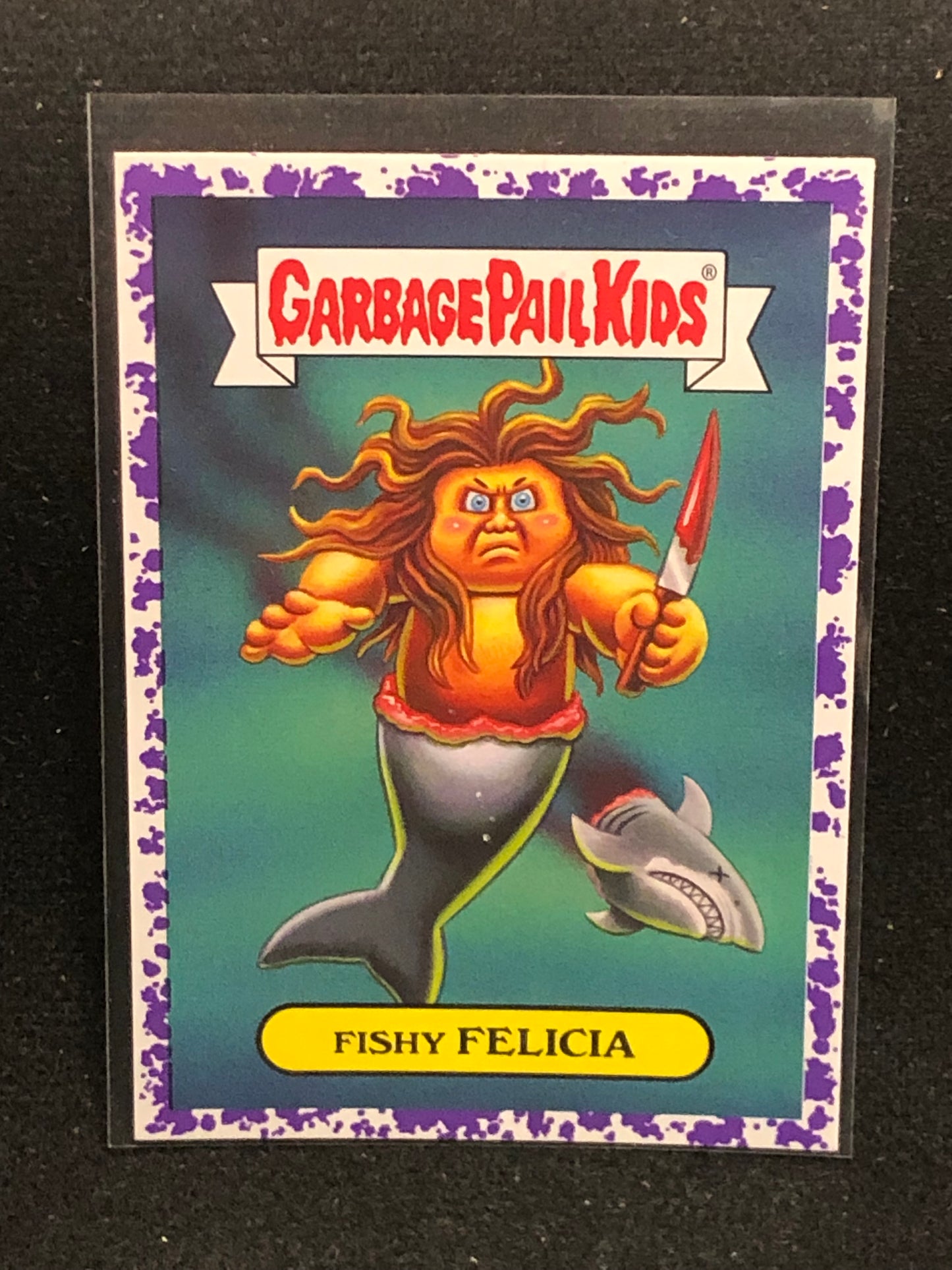 Garbage Pail Kids Revenge Of Oh The Horror-Ible U-PICK Purple Parallel Singles