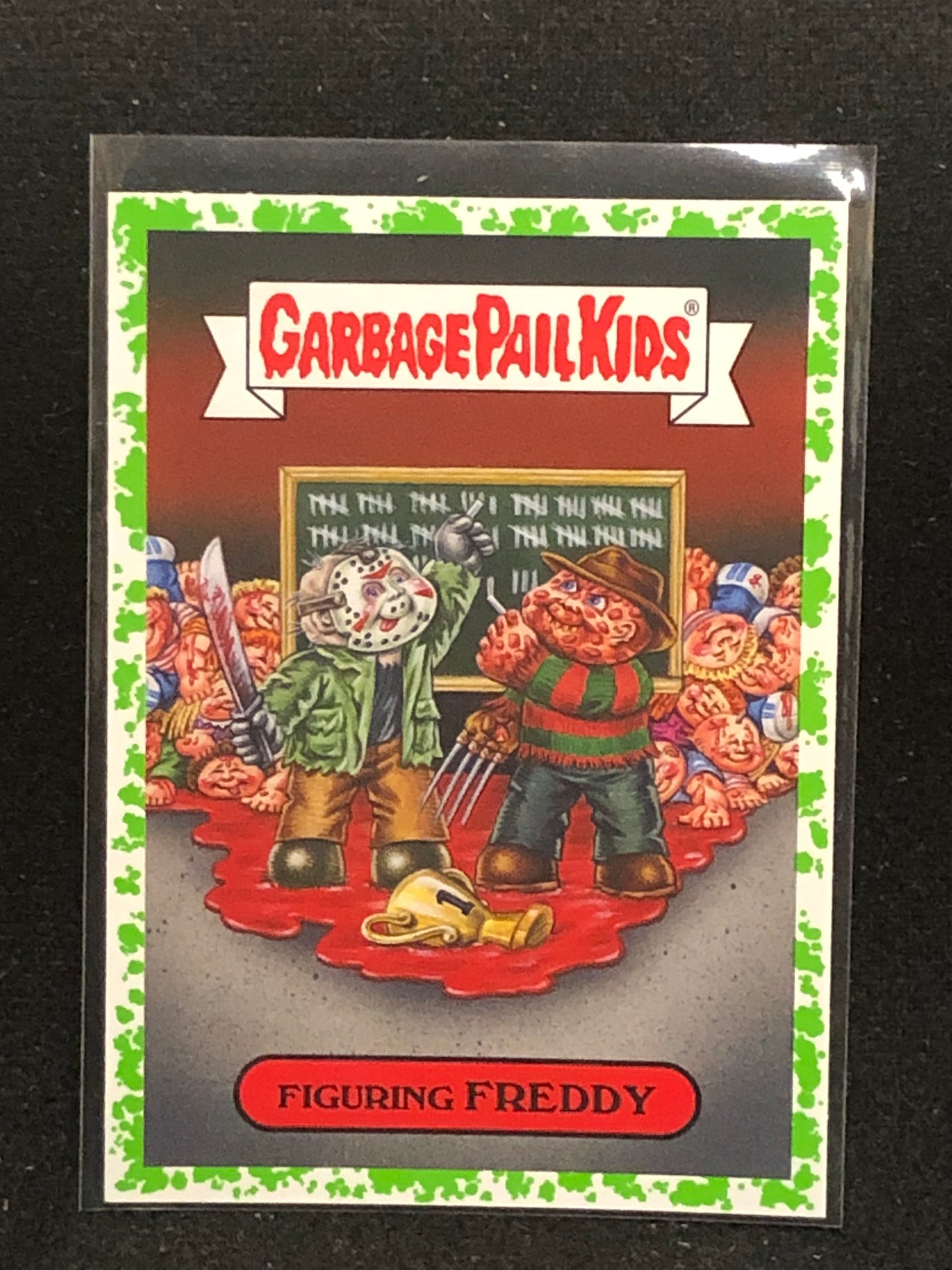 Garbage Pail Kids Revenge Of Oh The Horror-Ible U-PICK Green Parallel Singles