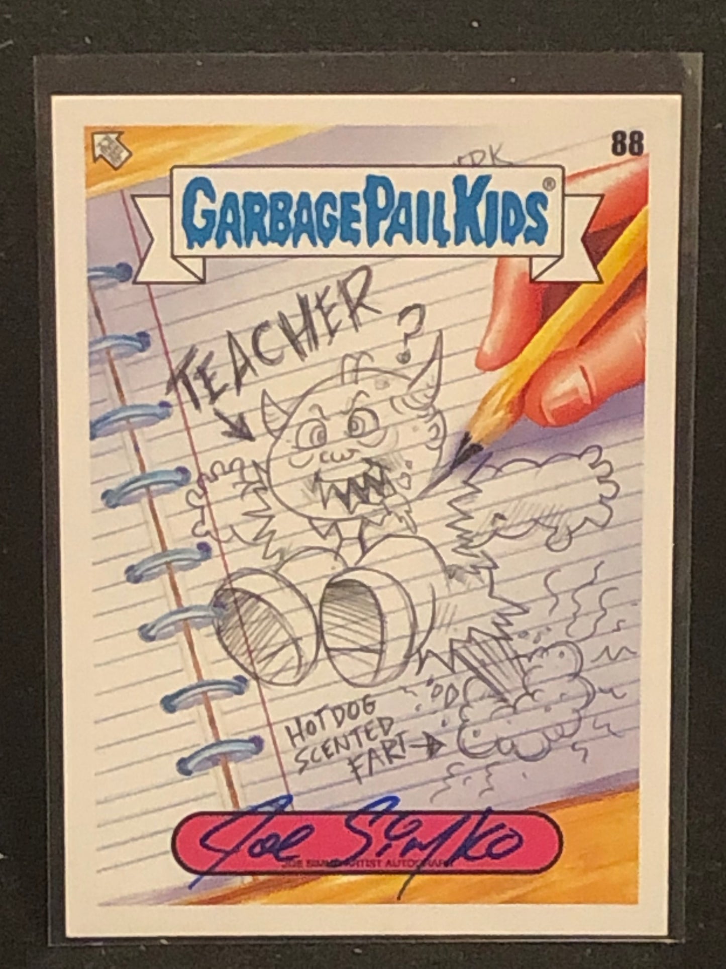 Garbage Pail Kids Late To School U-PICK Autograph Card Singles /35