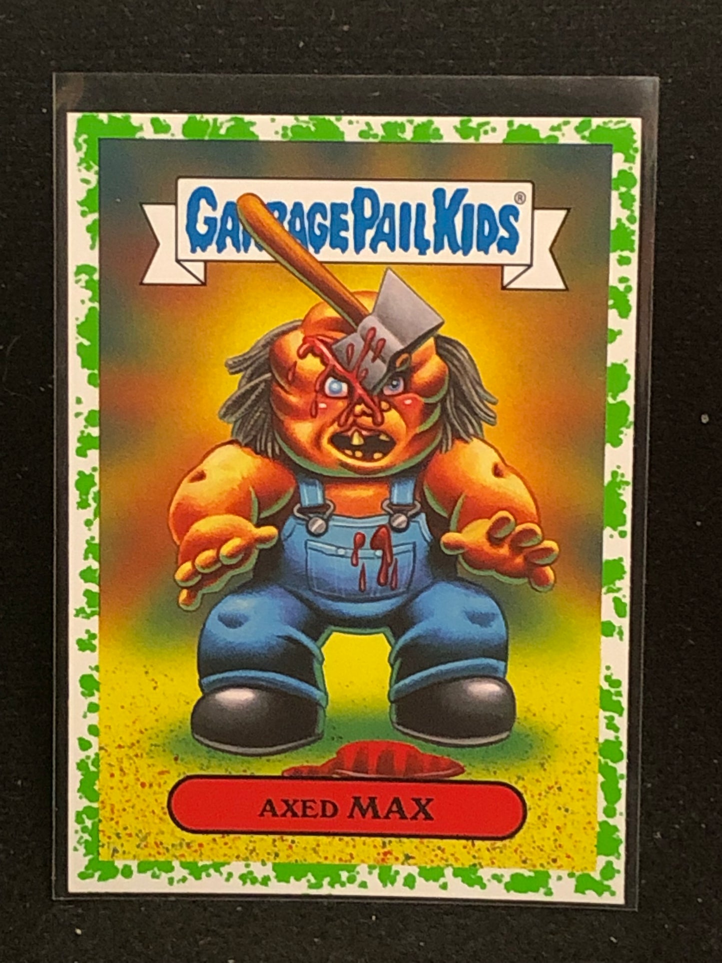 Garbage Pail Kids Revenge Of Oh The Horror-Ible U-PICK Green Parallel Singles