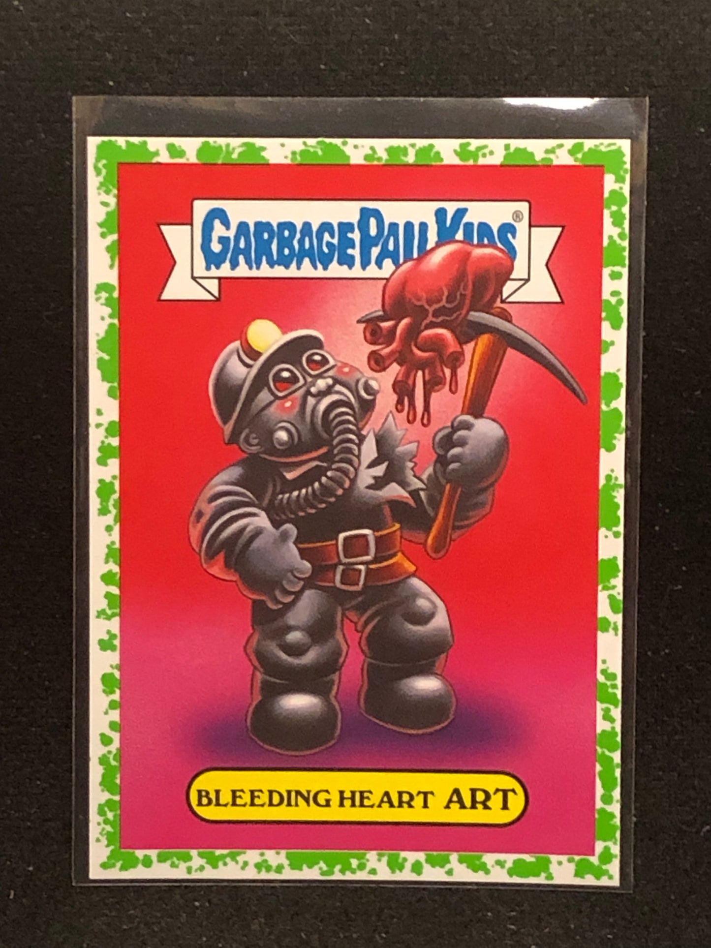 Garbage Pail Kids Revenge Of Oh The Horror-Ible U-PICK Green Parallel Singles