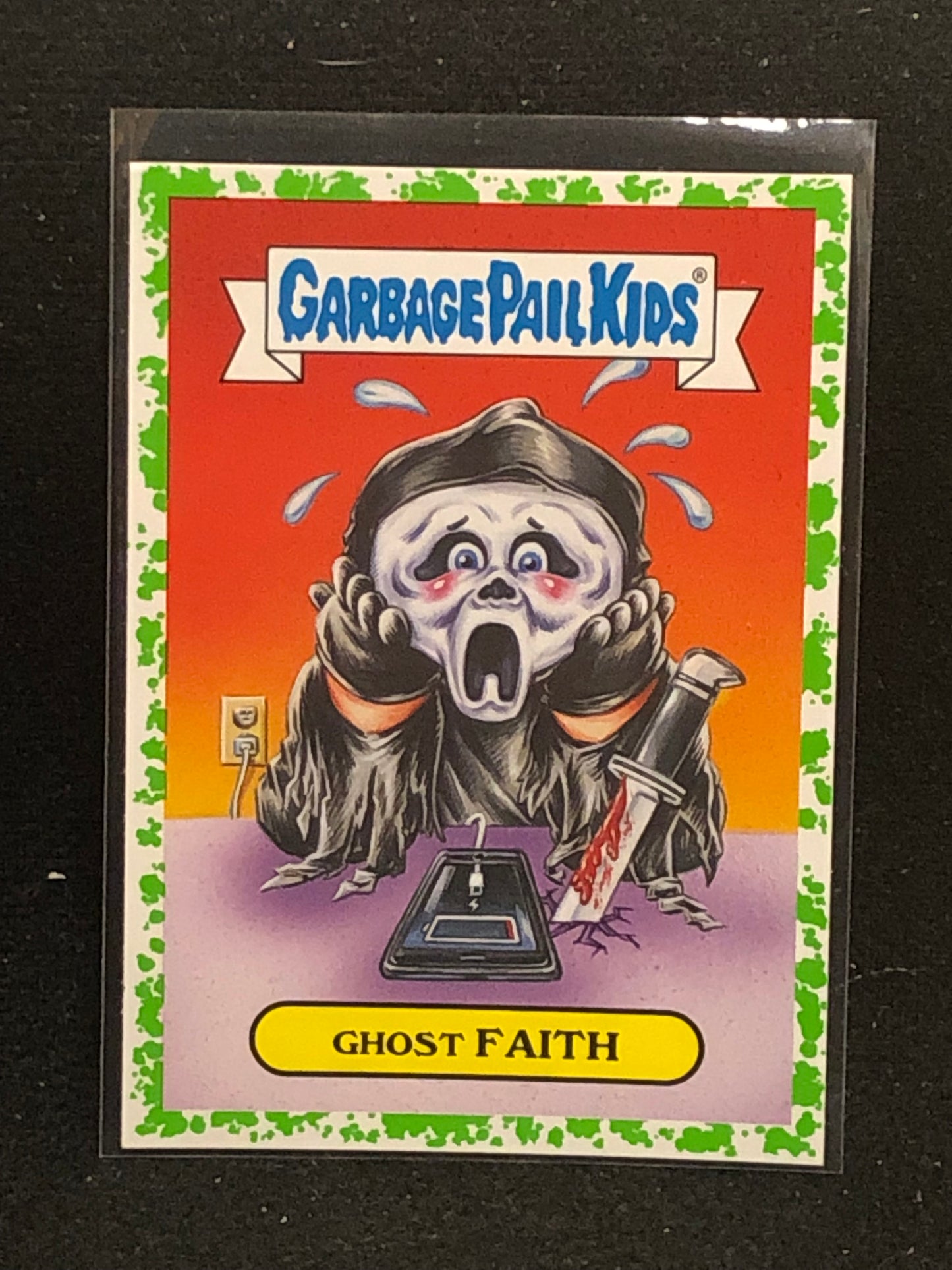 Garbage Pail Kids Revenge Of Oh The Horror-Ible U-PICK Green Parallel Singles