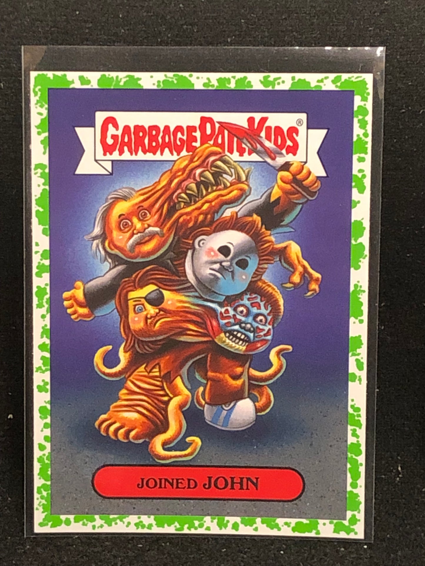 Garbage Pail Kids Revenge Of Oh The Horror-Ible U-PICK Green Parallel Singles