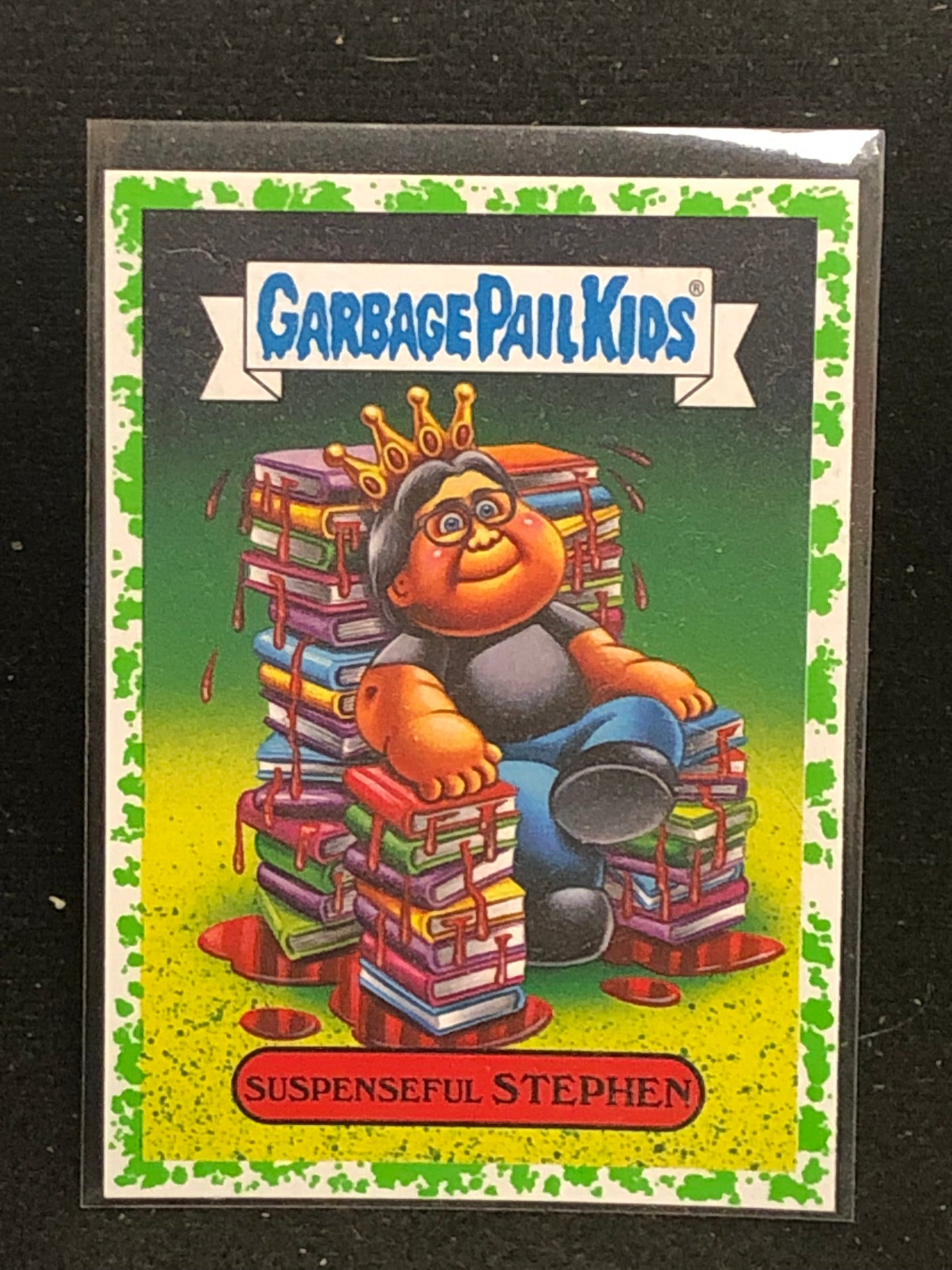 Garbage Pail Kids Revenge Of Oh The Horror-Ible U-PICK Green Parallel Singles