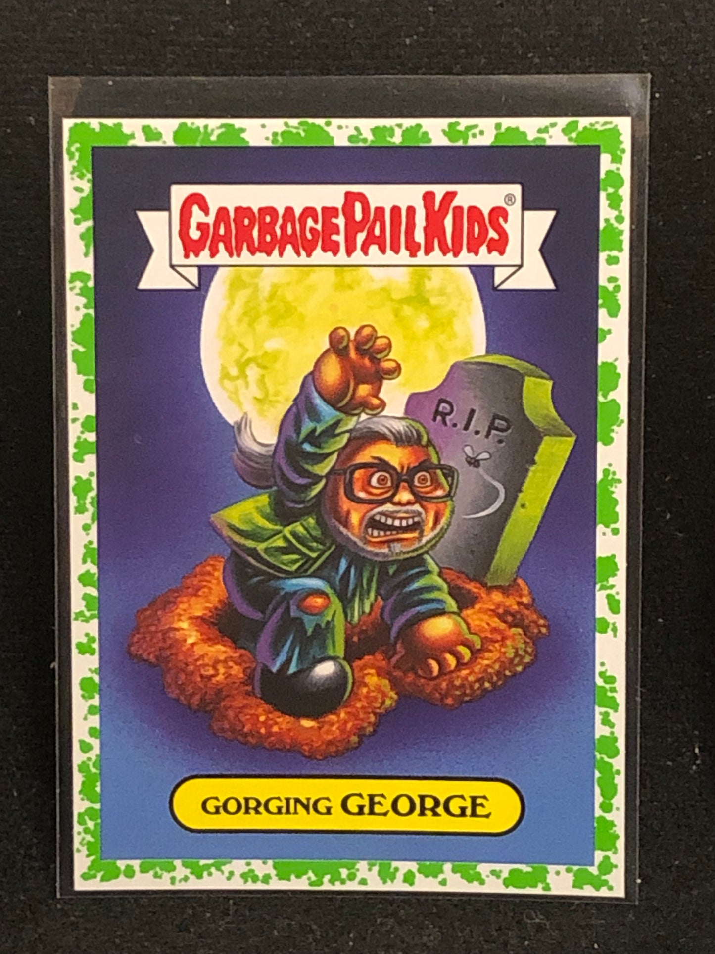 Garbage Pail Kids Revenge Of Oh The Horror-Ible U-PICK Green Parallel Singles