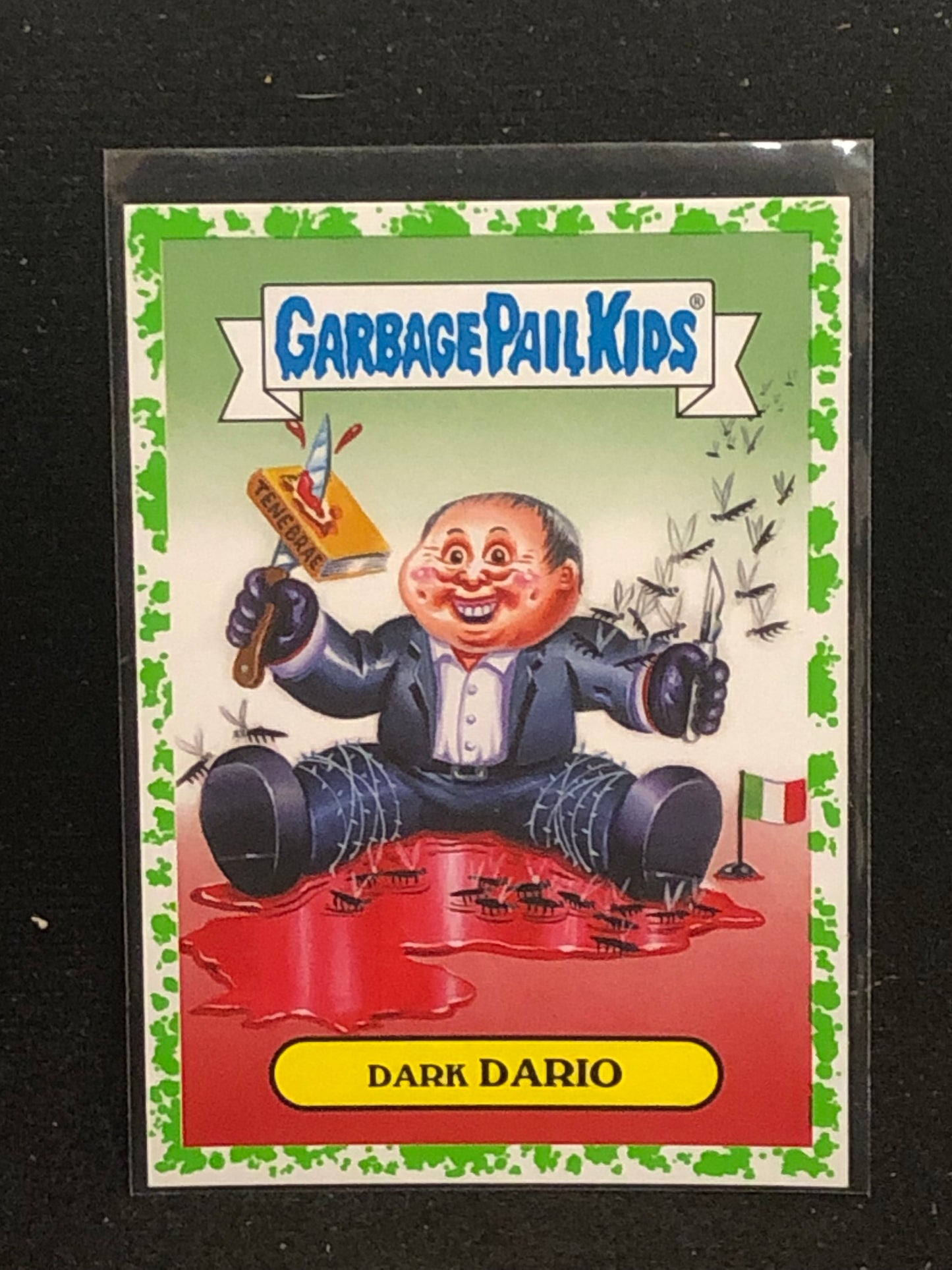 Garbage Pail Kids Revenge Of Oh The Horror-Ible U-PICK Green Parallel Singles