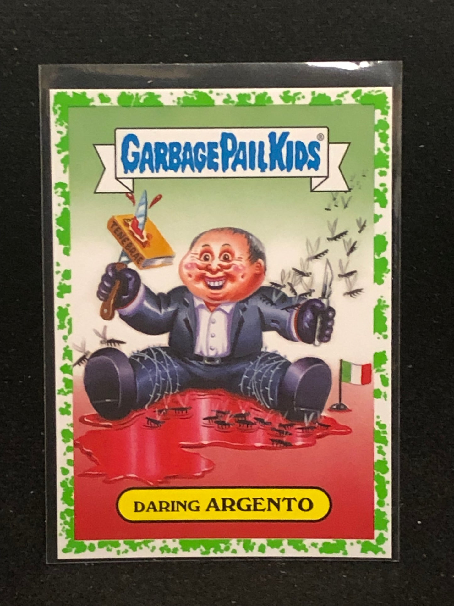 Garbage Pail Kids Revenge Of Oh The Horror-Ible U-PICK Green Parallel Singles