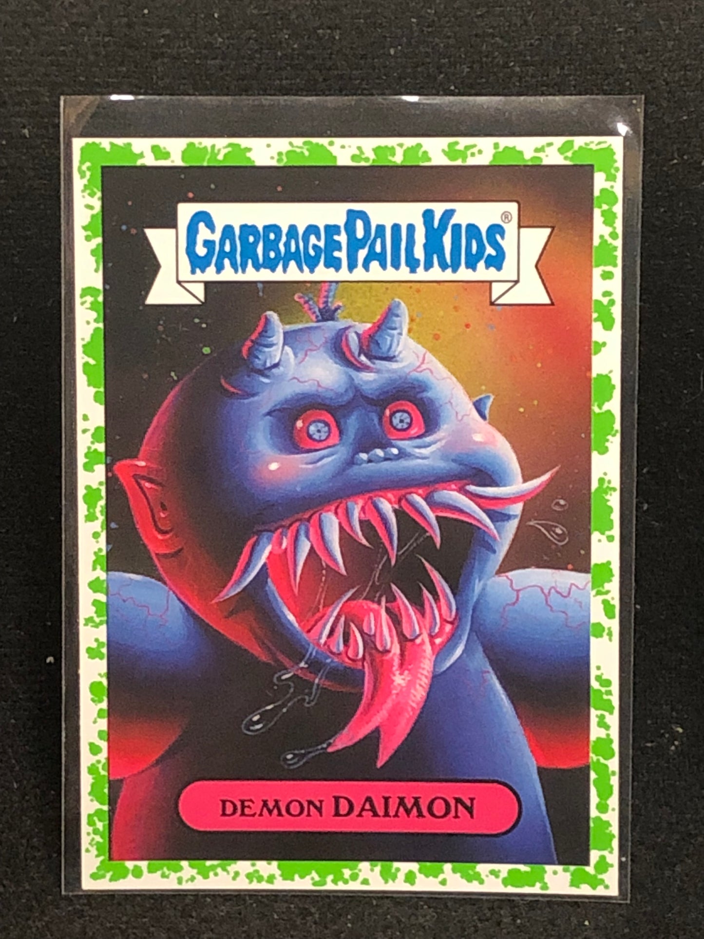 Garbage Pail Kids Revenge Of Oh The Horror-Ible U-PICK Green Parallel Singles