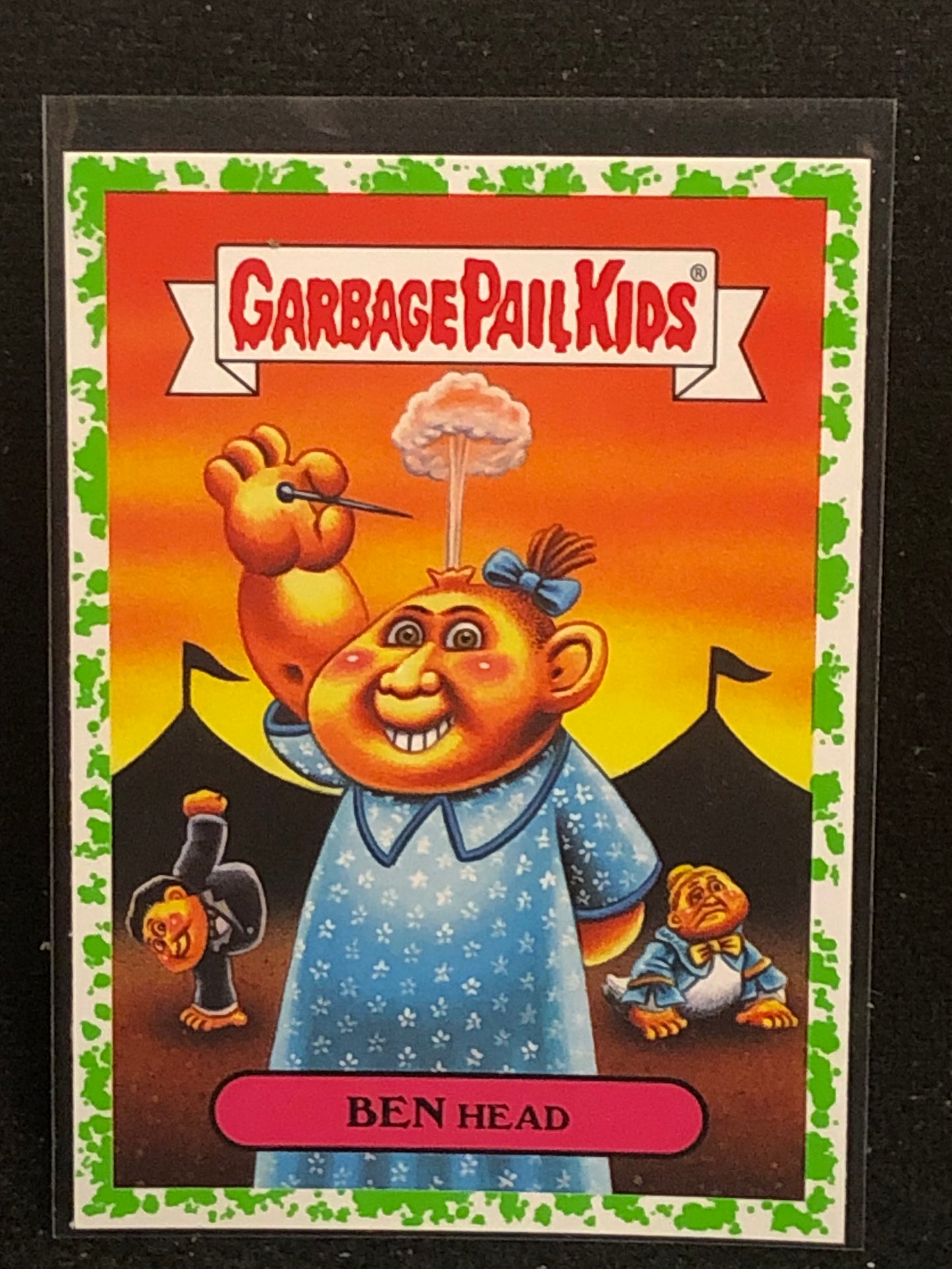 Garbage Pail Kids Revenge Of Oh The Horror-Ible U-PICK Green Parallel Singles