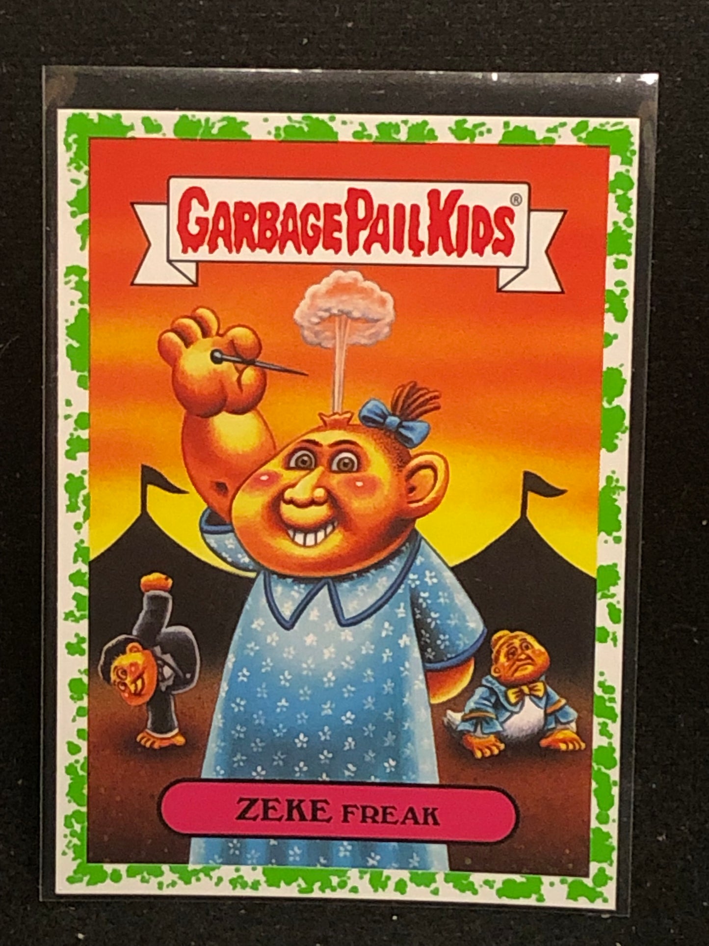 Garbage Pail Kids Revenge Of Oh The Horror-Ible U-PICK Green Parallel Singles