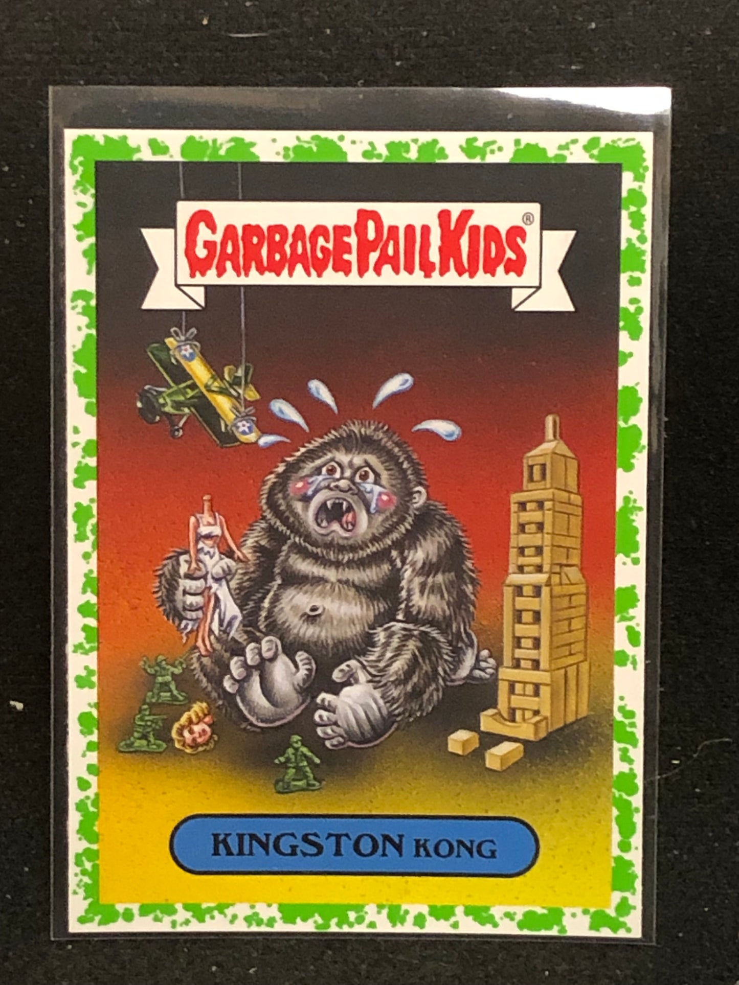 Garbage Pail Kids Revenge Of Oh The Horror-Ible U-PICK Green Parallel Singles