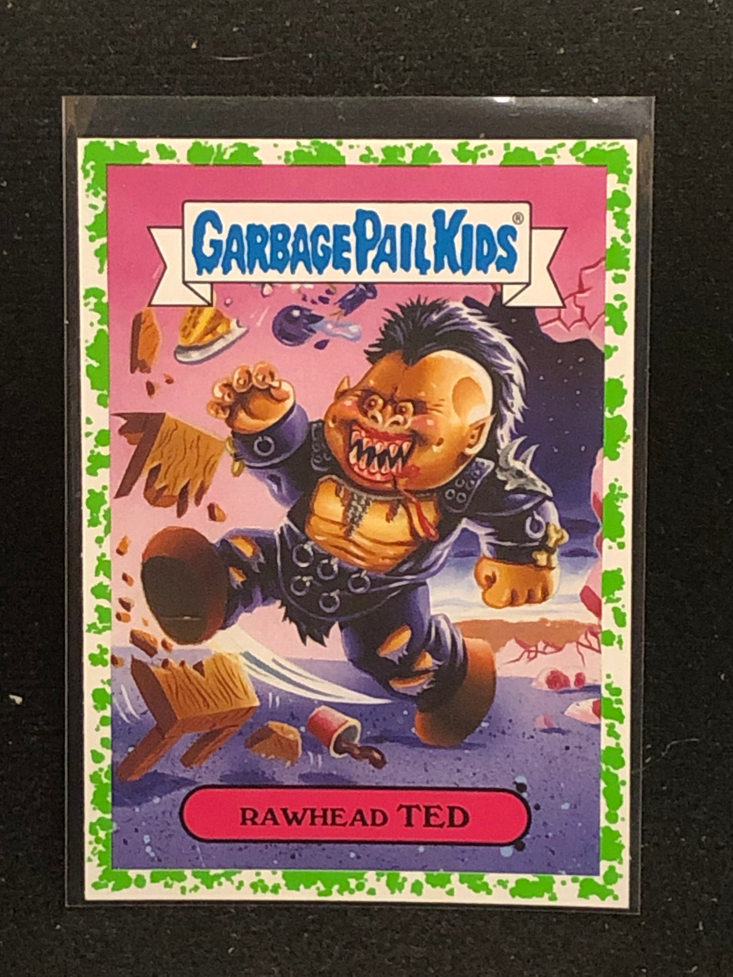 Garbage Pail Kids Revenge Of Oh The Horror-Ible U-PICK Green Parallel Singles