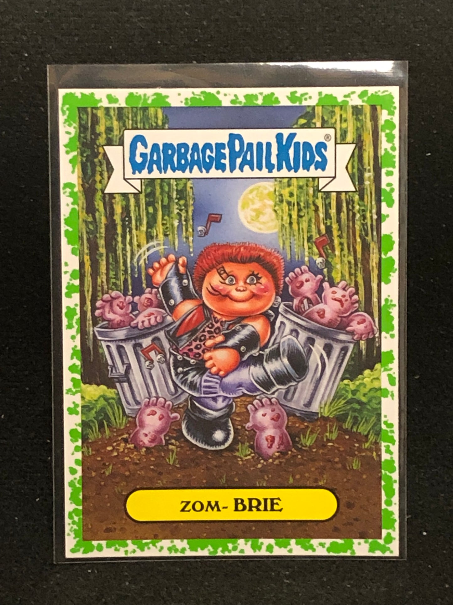 Garbage Pail Kids Revenge Of Oh The Horror-Ible U-PICK Green Parallel Singles