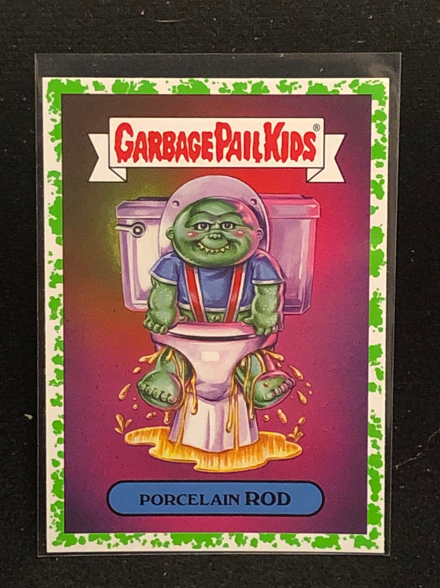 Garbage Pail Kids Revenge Of Oh The Horror-Ible U-PICK Green Parallel Singles