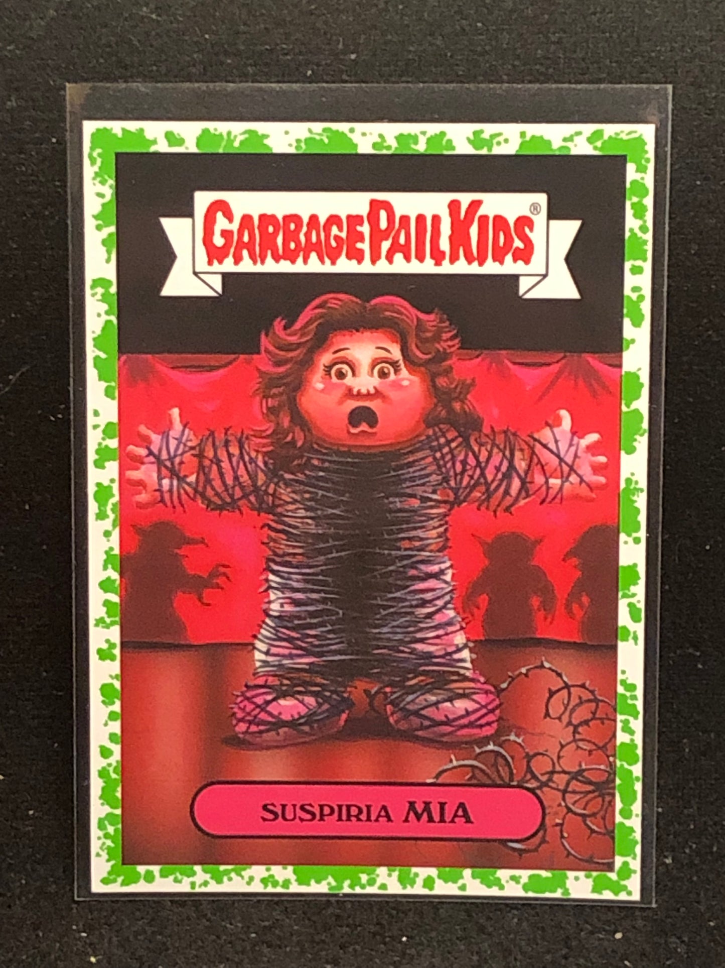 Garbage Pail Kids Revenge Of Oh The Horror-Ible U-PICK Green Parallel Singles