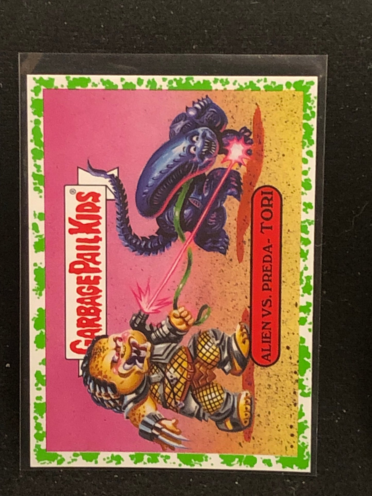 Garbage Pail Kids Revenge Of Oh The Horror-Ible U-PICK Green Parallel Singles