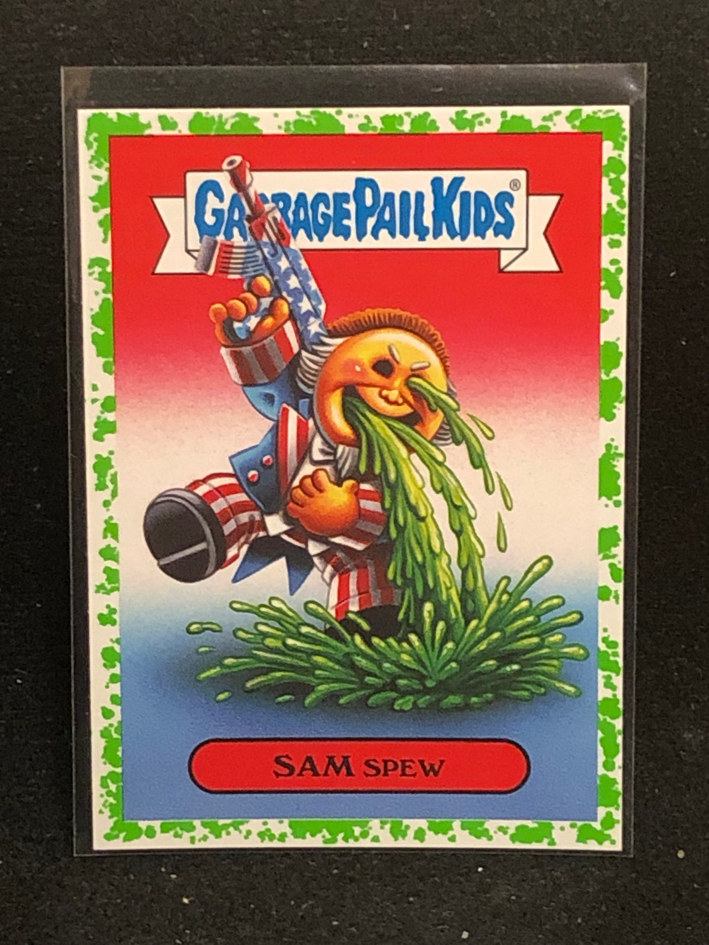 Garbage Pail Kids Revenge Of Oh The Horror-Ible U-PICK Green Parallel Singles